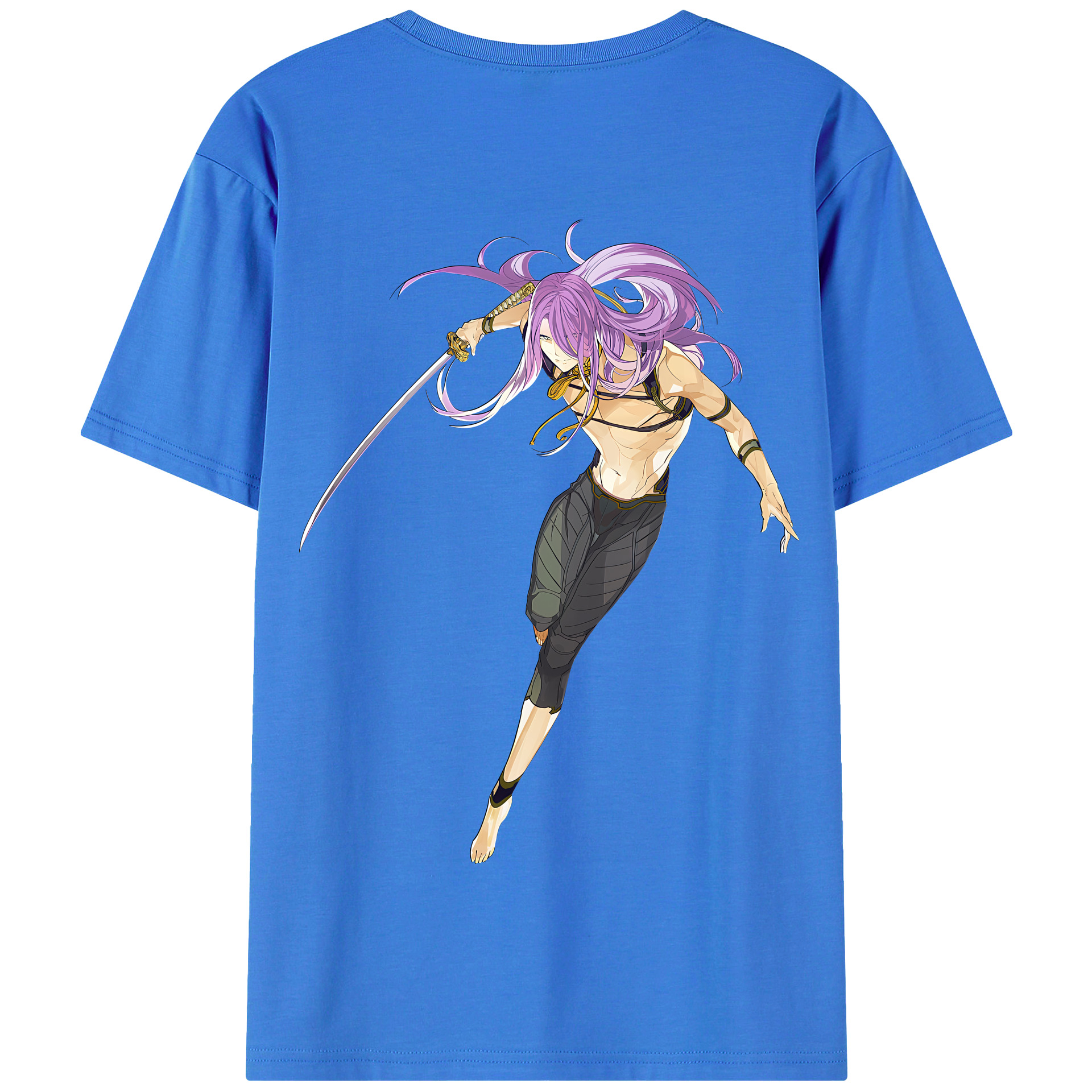 （画像用） 刀剣乱舞 Touken Ranbu 綿100％半袖Tシャツ（背面プリント）
