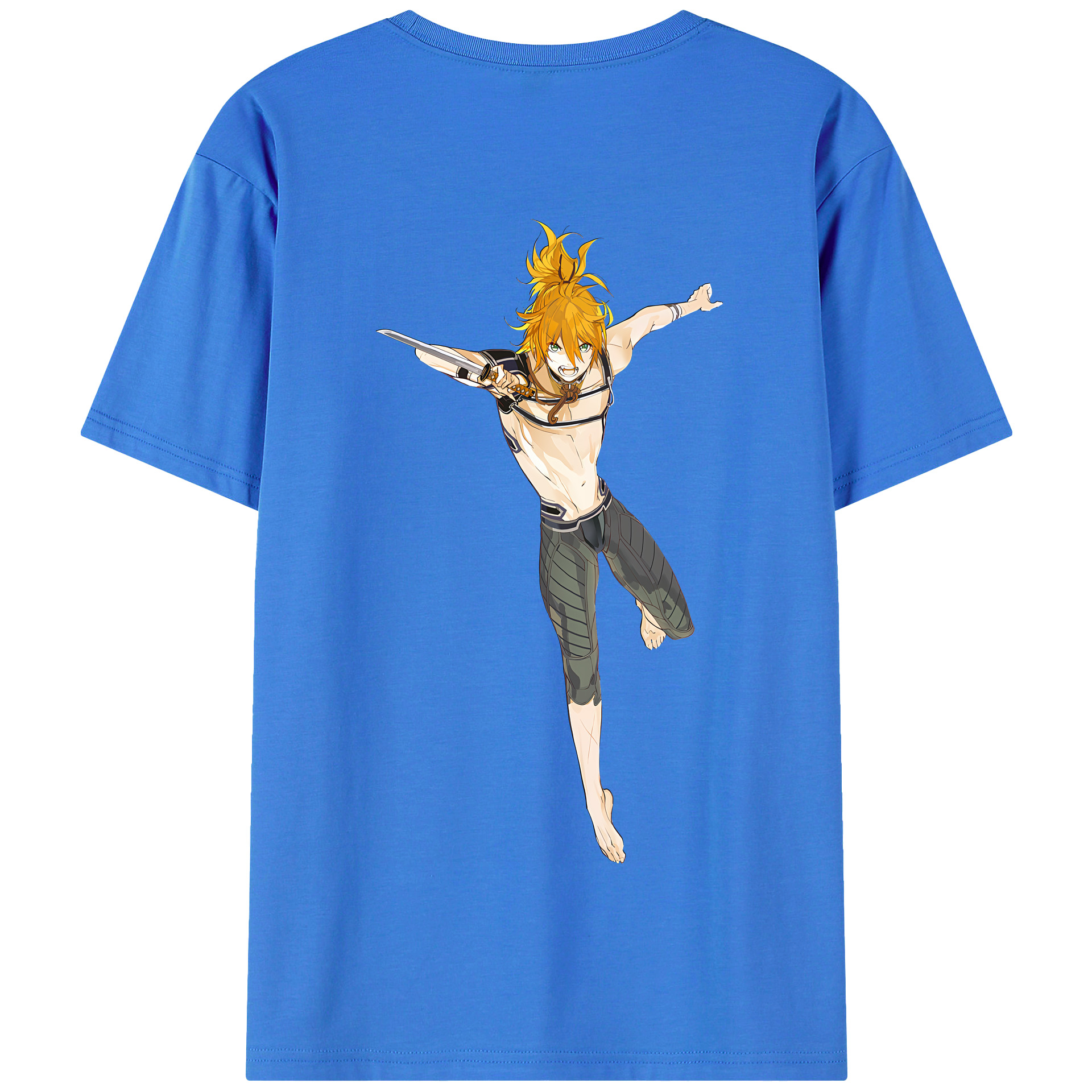（画像用） 刀剣乱舞 Touken Ranbu 綿100％半袖Tシャツ（背面プリント）