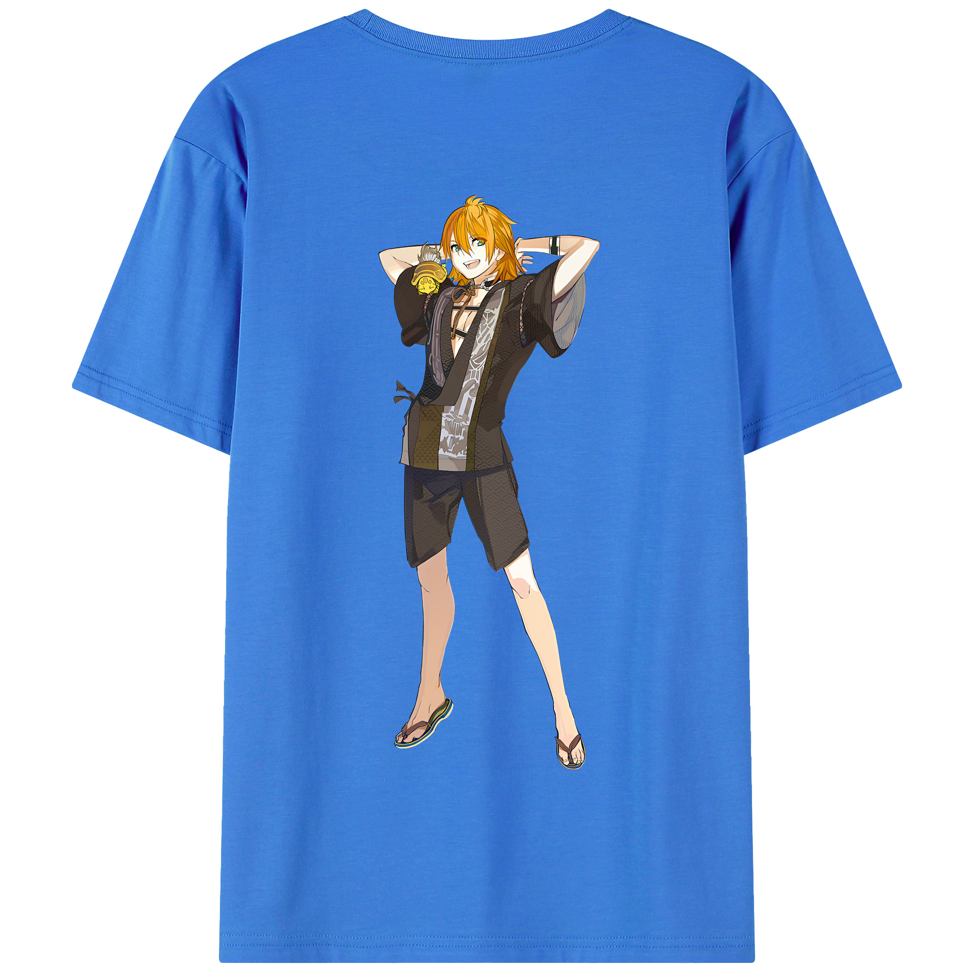 （画像用） 刀剣乱舞 Touken Ranbu 綿100％半袖Tシャツ（背面プリント）