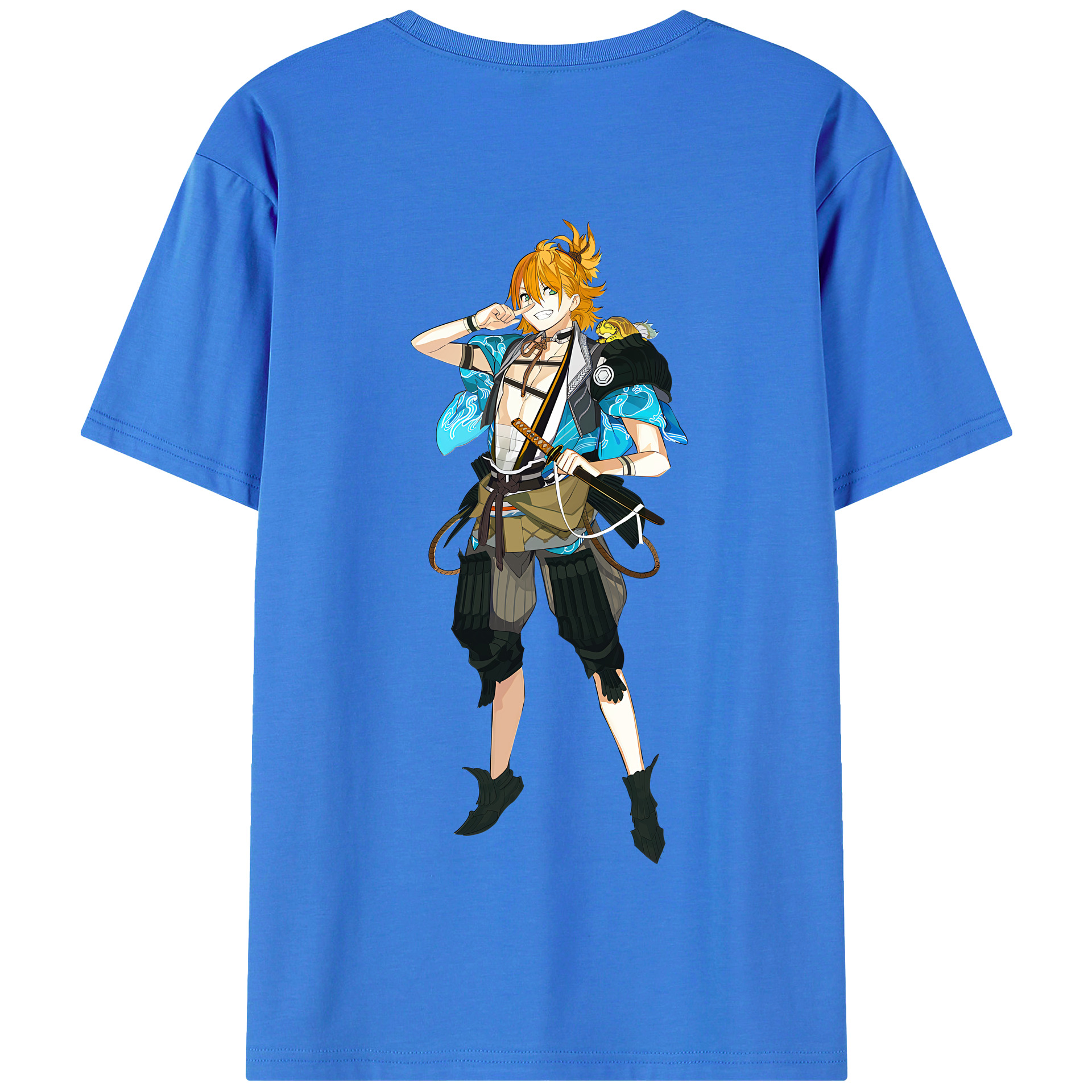 （画像用） 刀剣乱舞 Touken Ranbu 綿100％半袖Tシャツ（背面プリント）