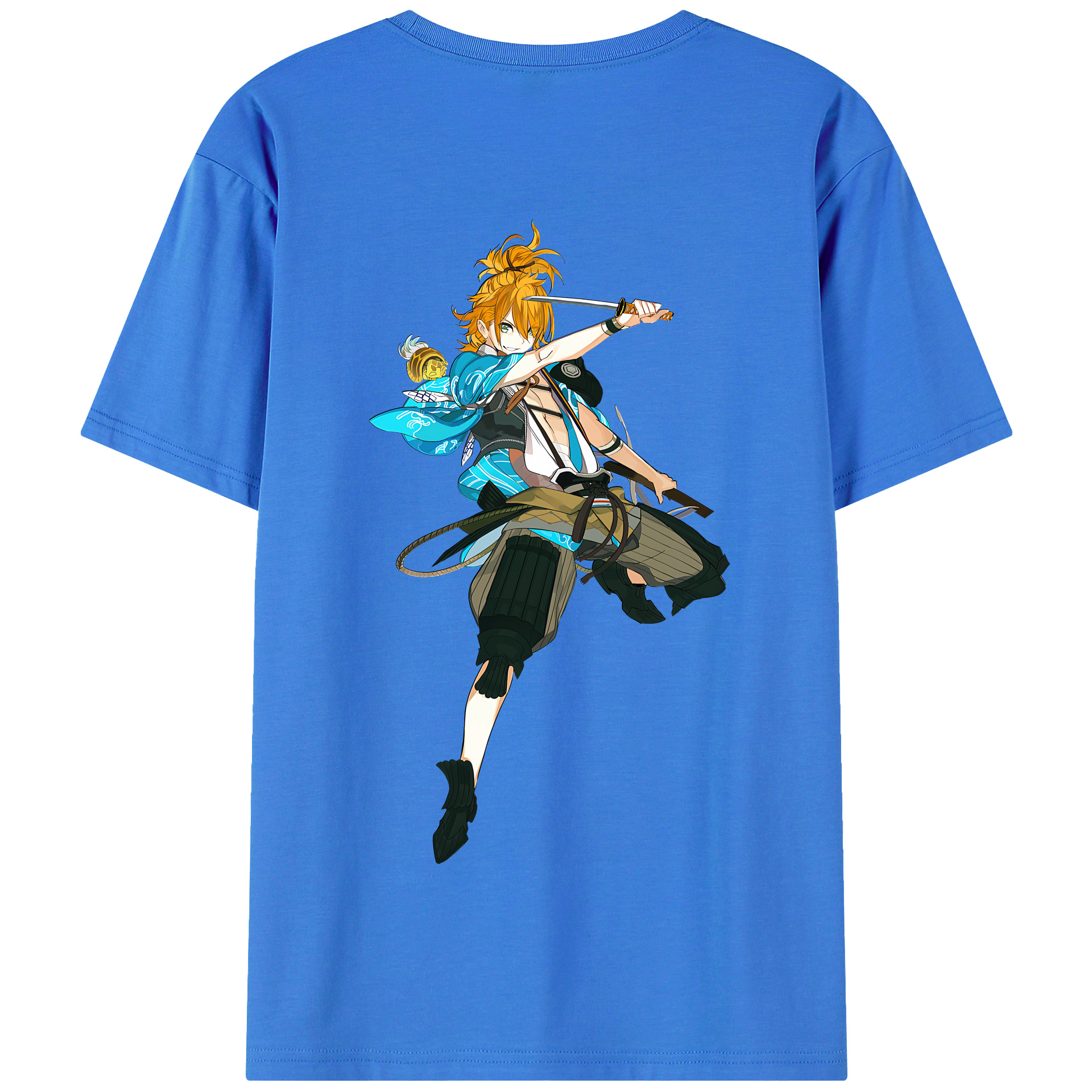 （画像用） 刀剣乱舞 Touken Ranbu 綿100％半袖Tシャツ（背面プリント）