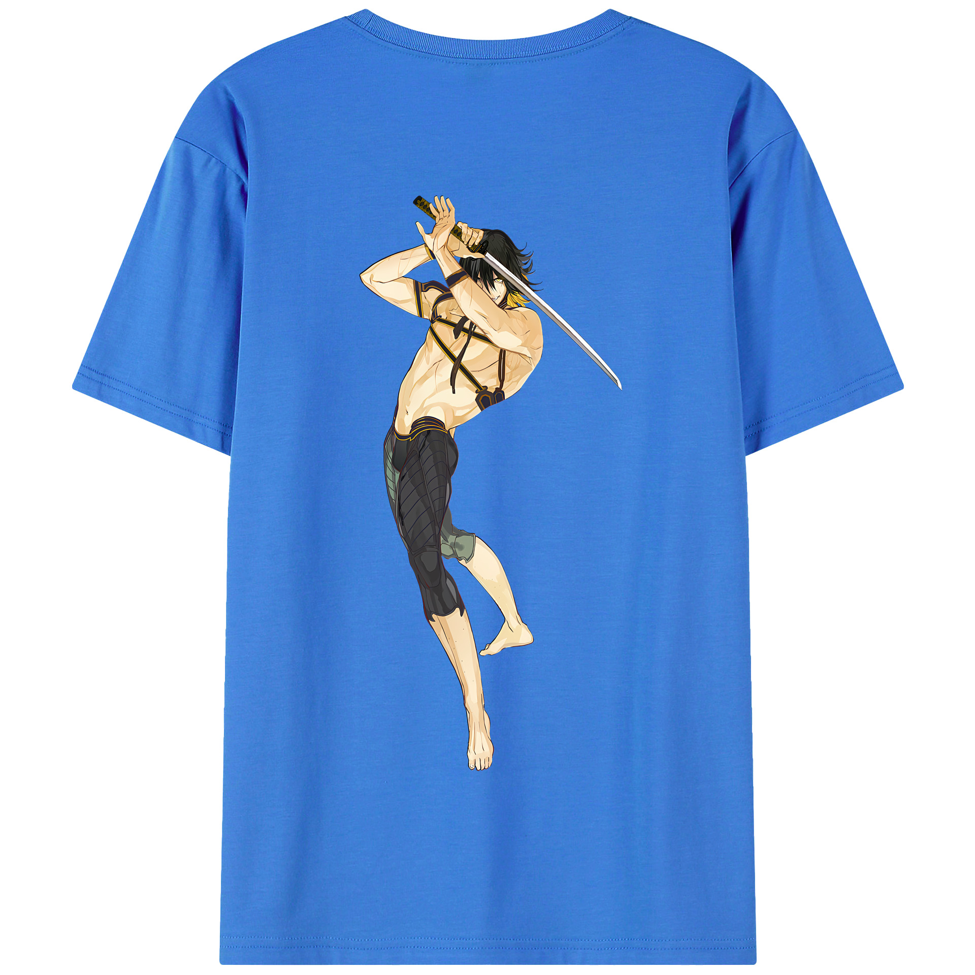 （画像用） 刀剣乱舞 Touken Ranbu 綿100％半袖Tシャツ（背面プリント）