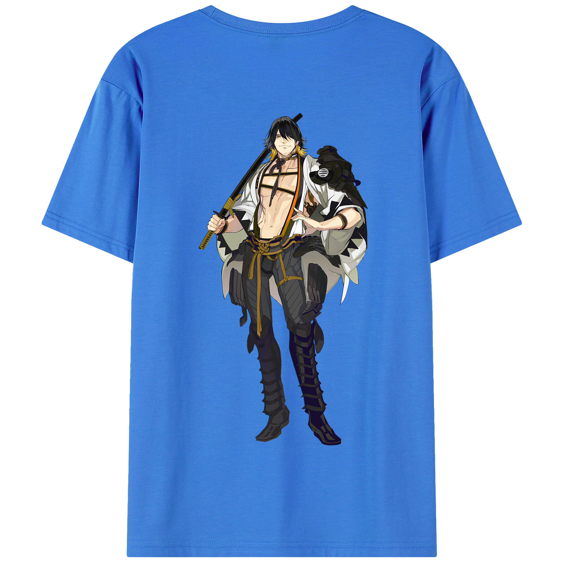 （画像用） 刀剣乱舞 Touken Ranbu 綿100％半袖Tシャツ（背面プリント）