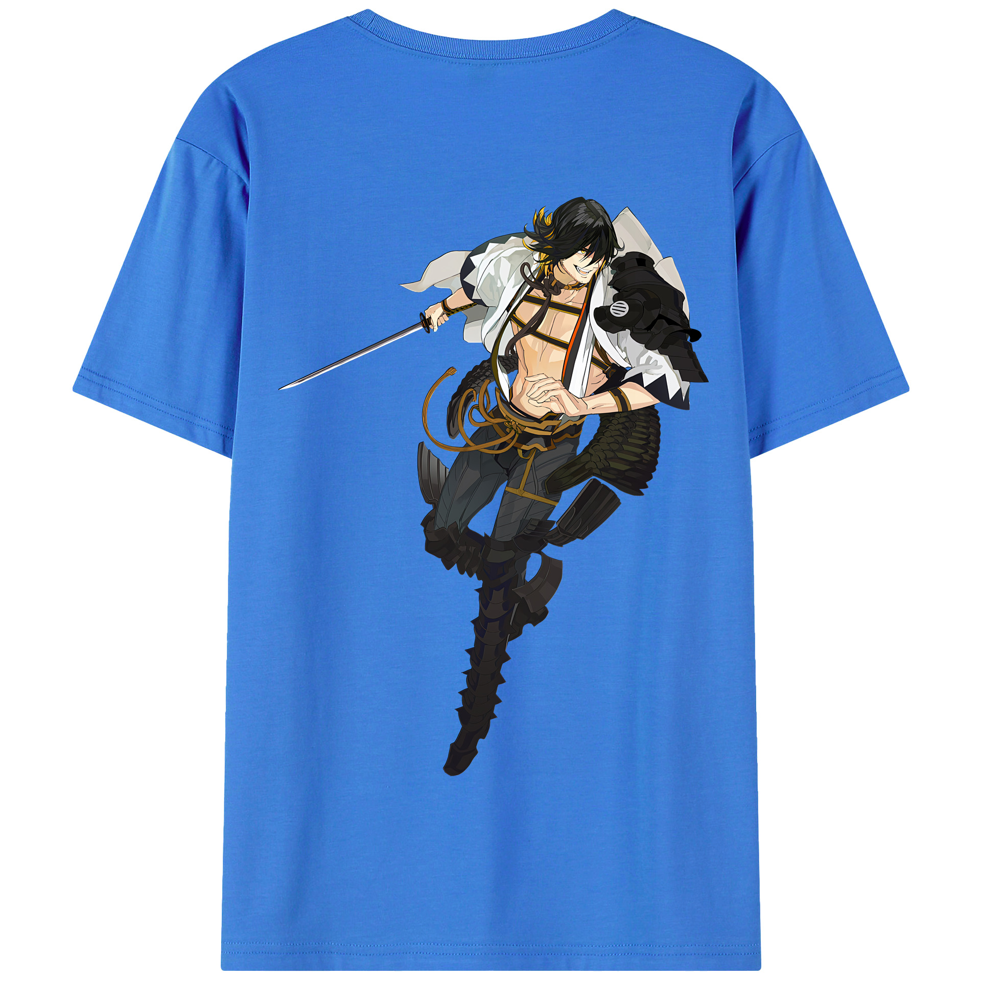 （画像用） 刀剣乱舞 Touken Ranbu 綿100％半袖Tシャツ（背面プリント）