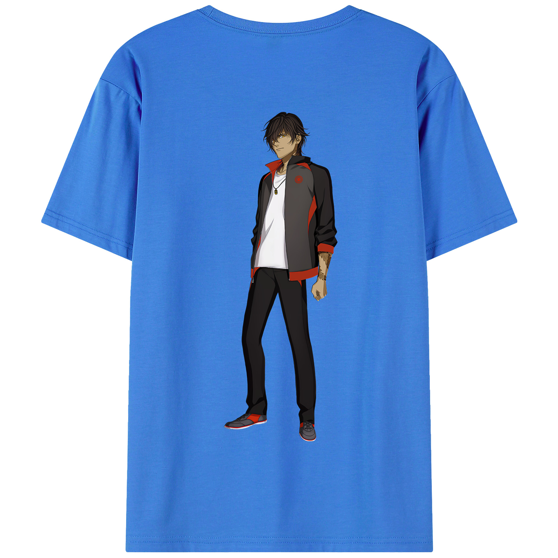（画像用） 刀剣乱舞 Touken Ranbu 綿100％半袖Tシャツ（背面プリント）