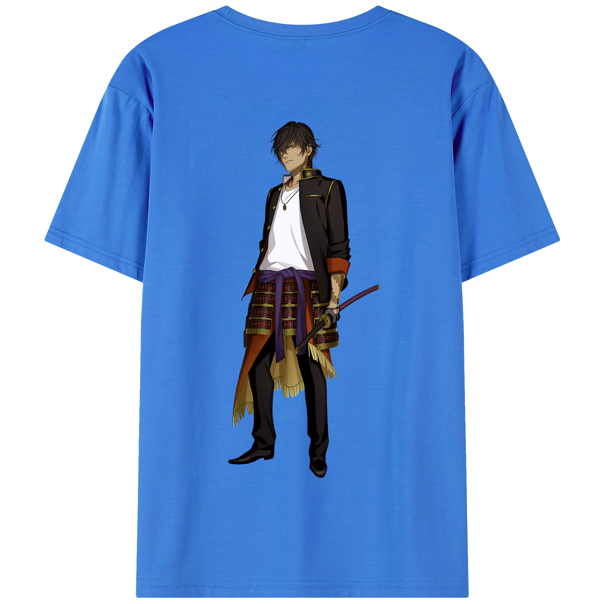 （画像用） 刀剣乱舞 Touken Ranbu 綿100％半袖Tシャツ（背面プリント）