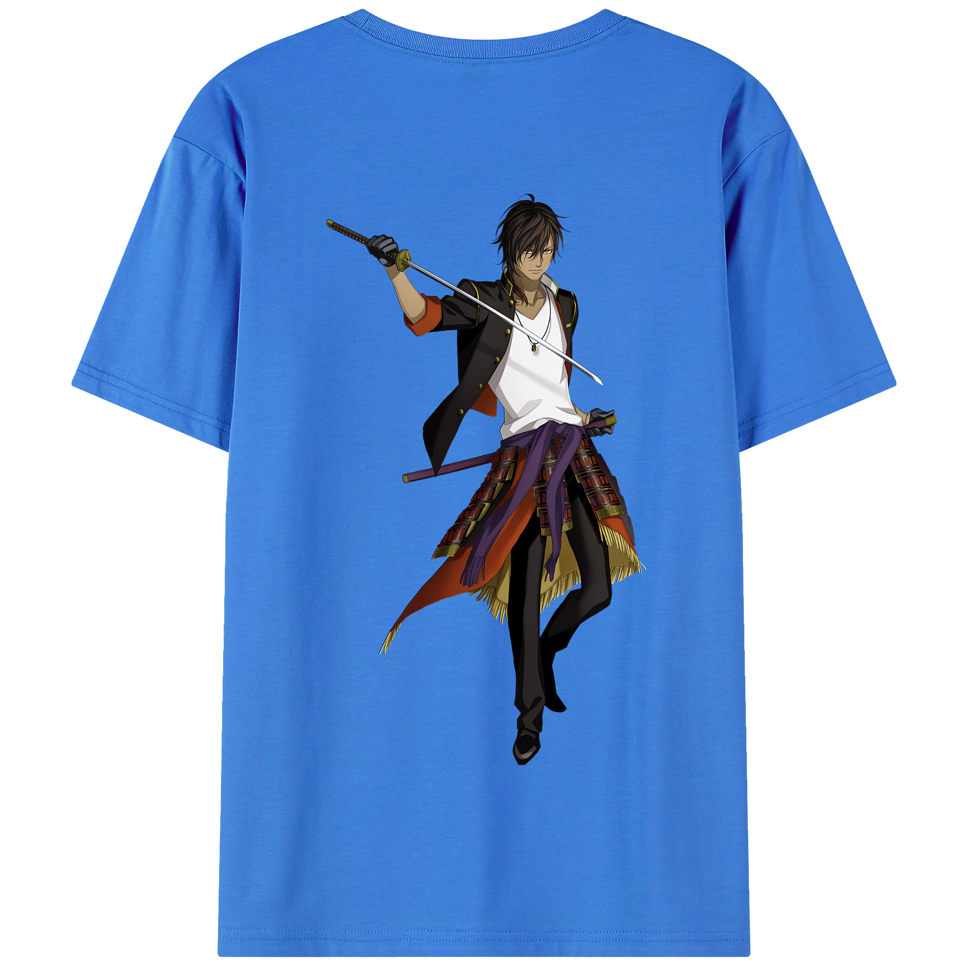 （画像用） 刀剣乱舞 Touken Ranbu 綿100％半袖Tシャツ（背面プリント）