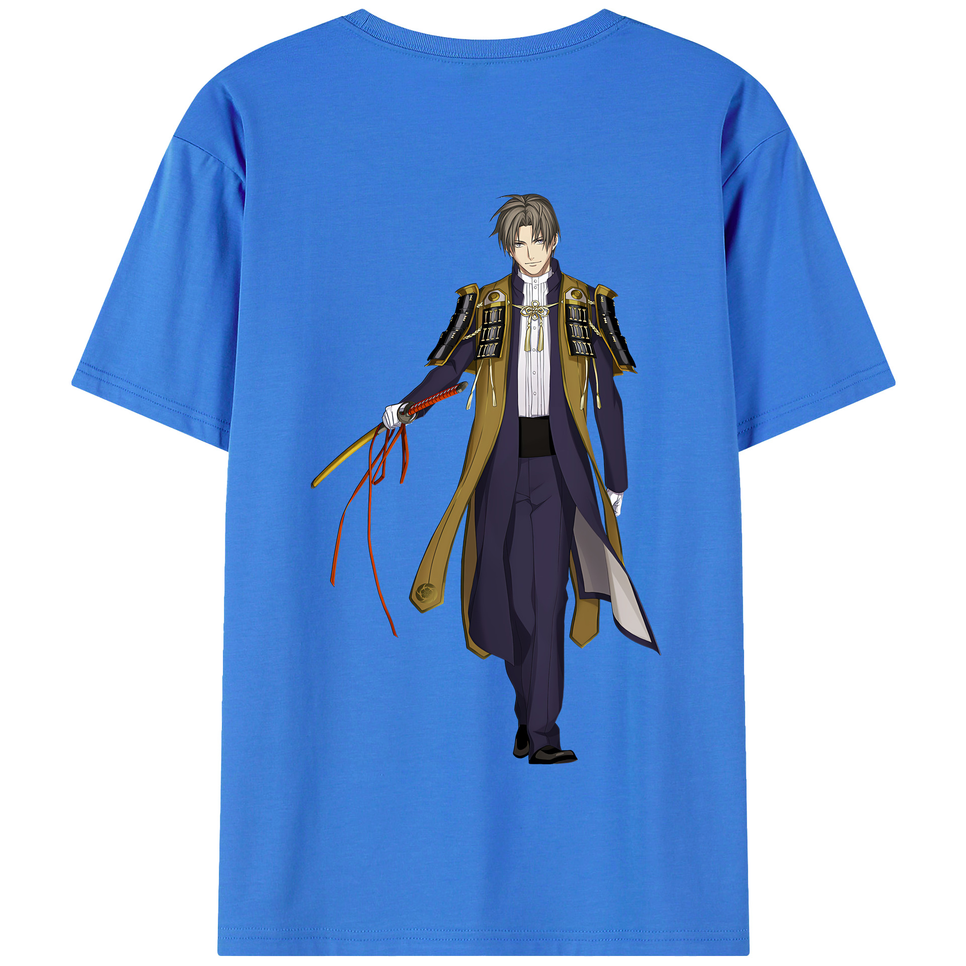 （画像用） 刀剣乱舞 Touken Ranbu 綿100％半袖Tシャツ（背面プリント）