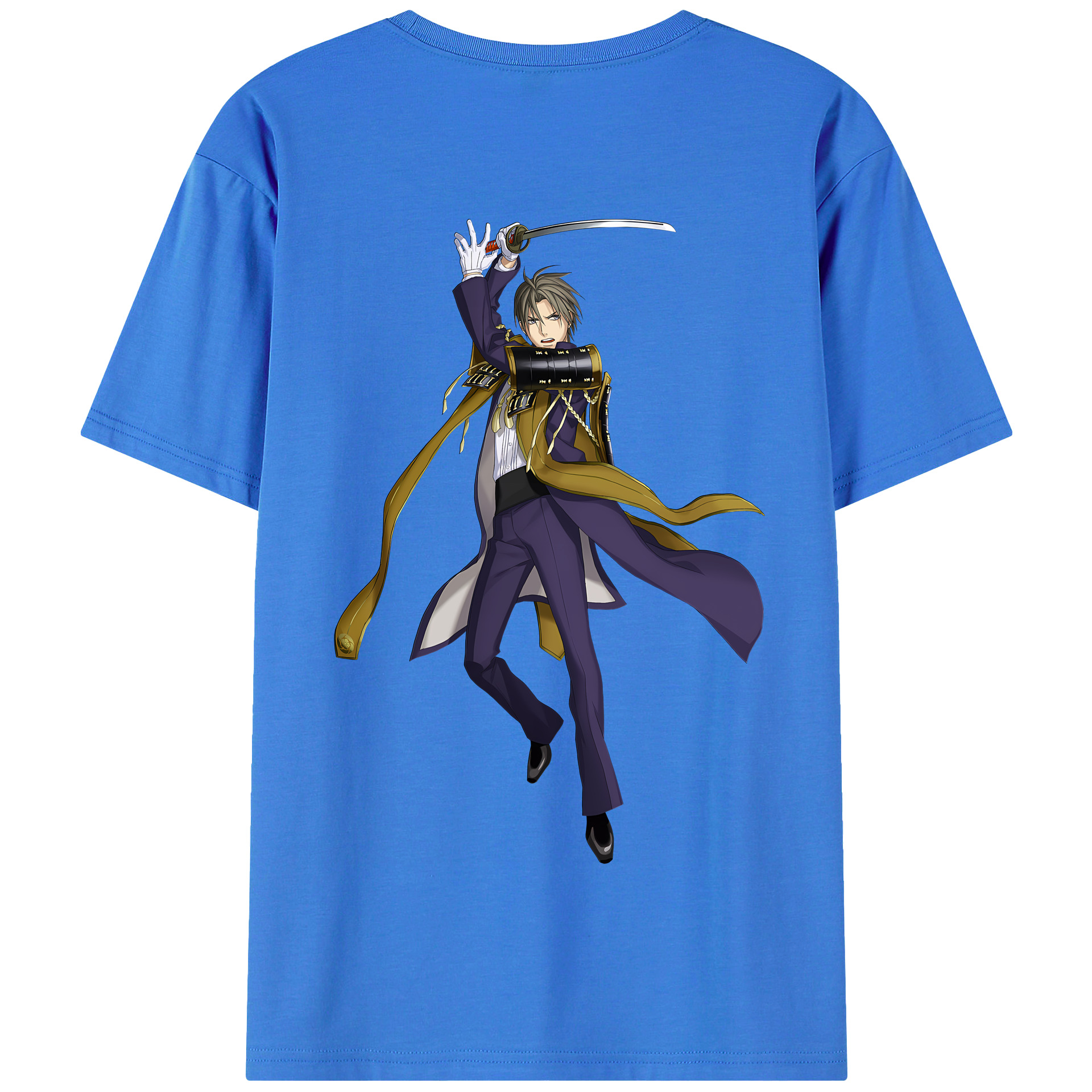 （画像用） 刀剣乱舞 Touken Ranbu 綿100％半袖Tシャツ（背面プリント）