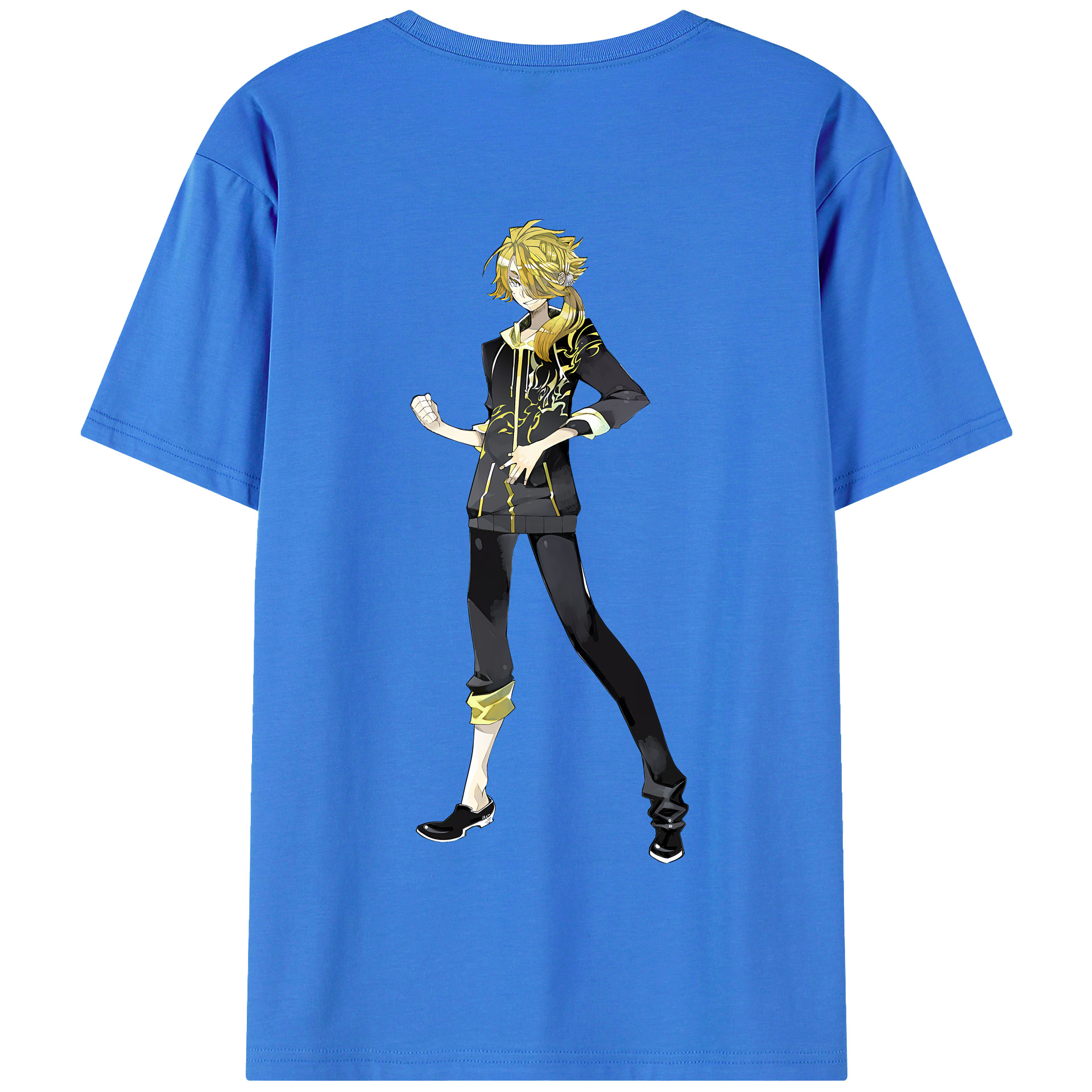 （画像用） 刀剣乱舞 Touken Ranbu 綿100％半袖Tシャツ（背面プリント）