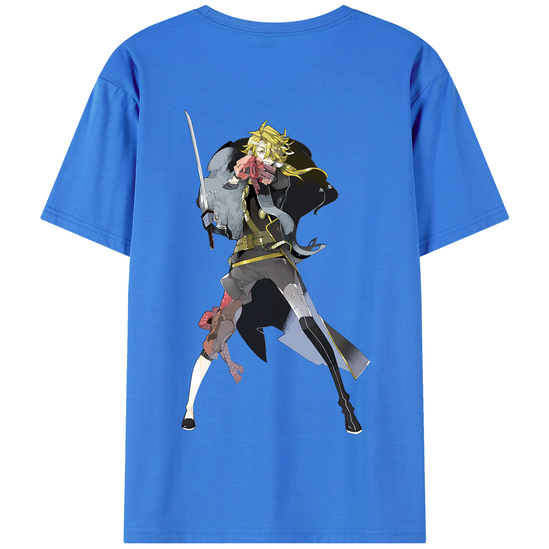 （画像用） 刀剣乱舞 Touken Ranbu 綿100％半袖Tシャツ（背面プリント）