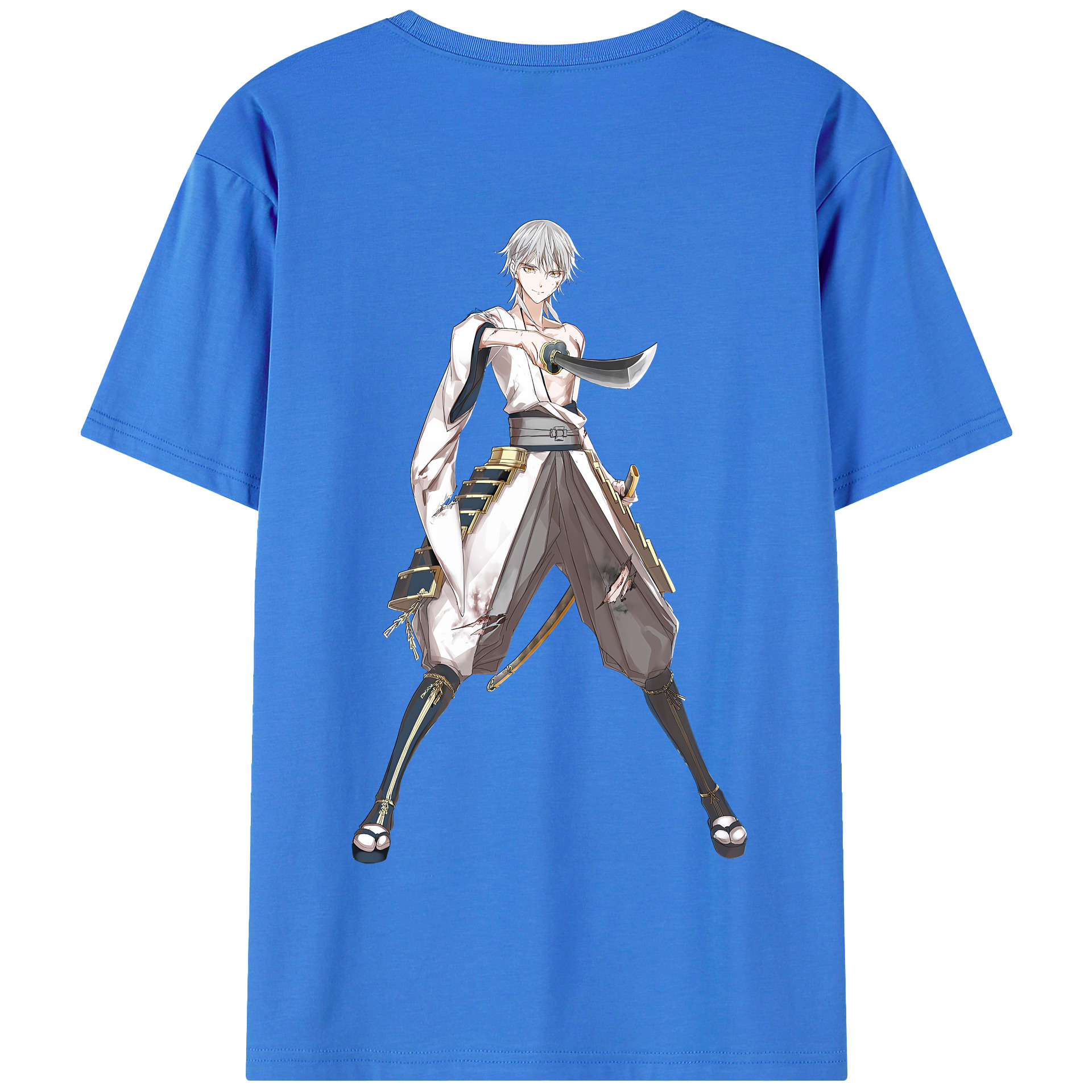 （画像用） 刀剣乱舞 Touken Ranbu 綿100％半袖Tシャツ（背面プリント）