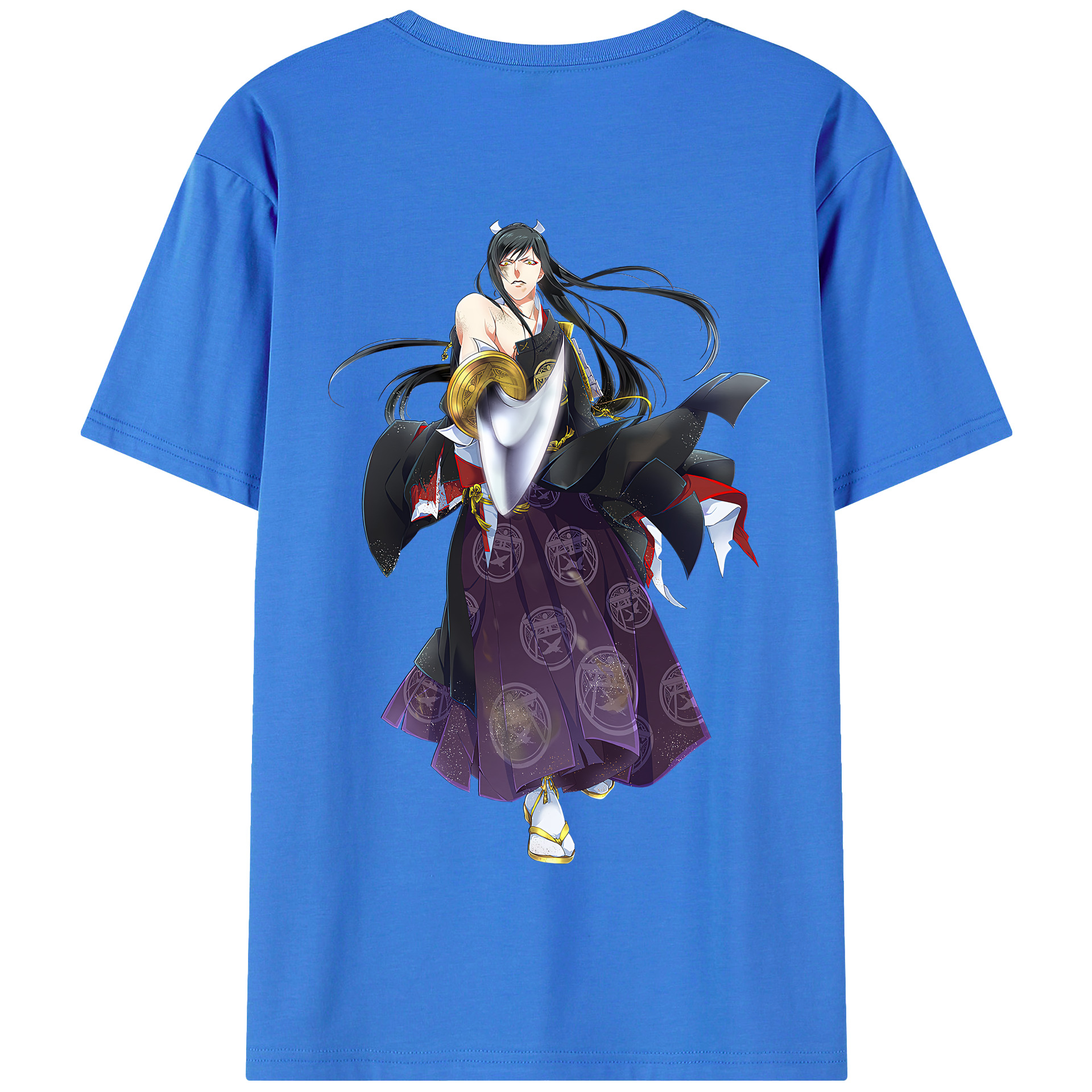 （画像用） 刀剣乱舞 Touken Ranbu 綿100％半袖Tシャツ（背面プリント）