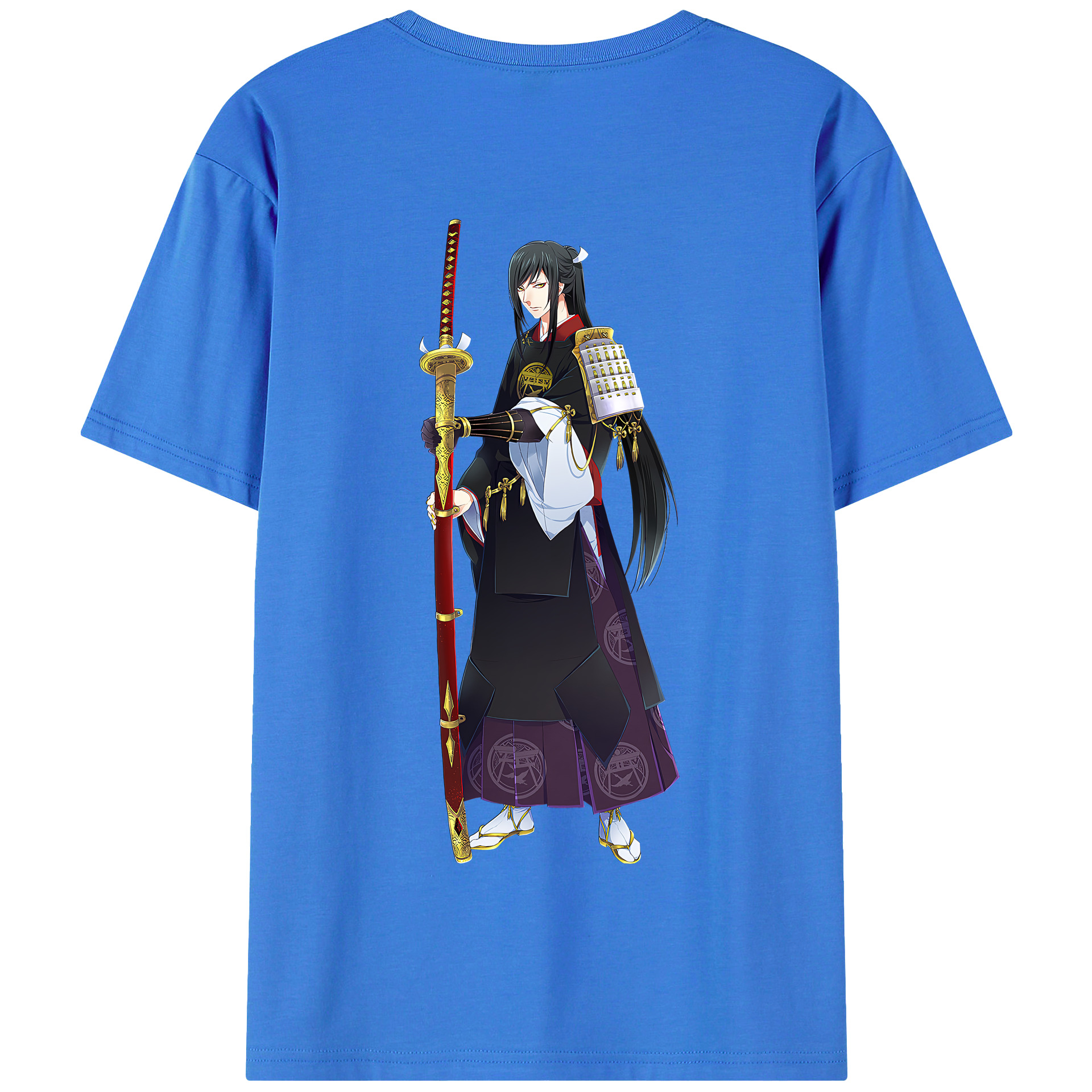 （画像用） 刀剣乱舞 Touken Ranbu 綿100％半袖Tシャツ（背面プリント）