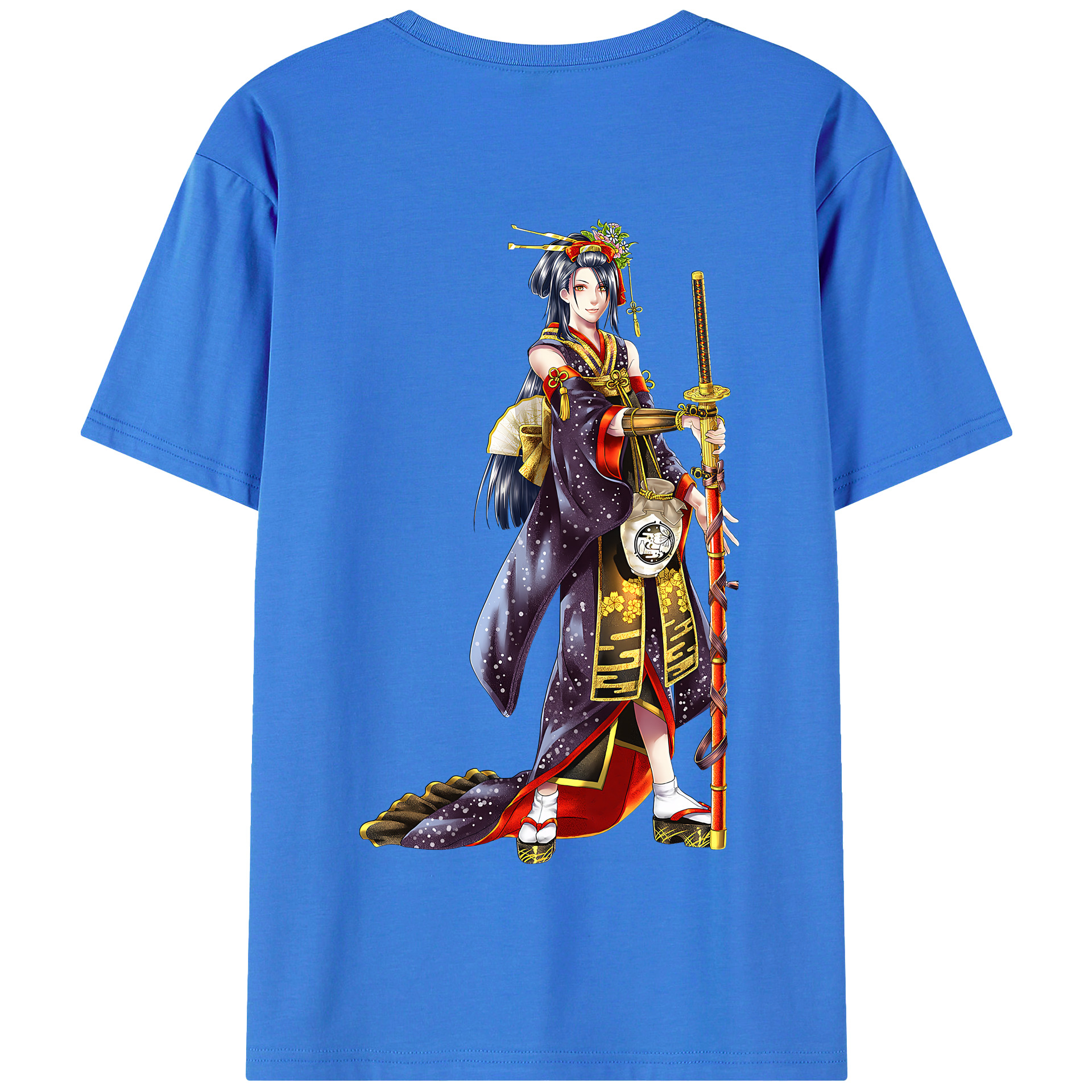 （画像用） 刀剣乱舞 Touken Ranbu 綿100％半袖Tシャツ（背面プリント）