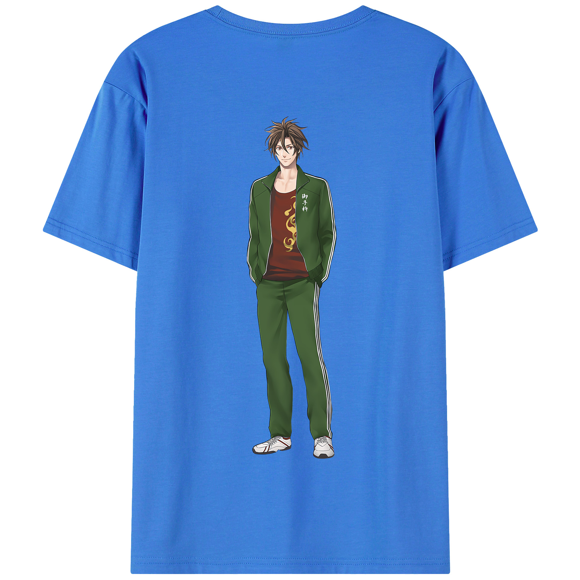 （画像用） 刀剣乱舞 Touken Ranbu 綿100％半袖Tシャツ（背面プリント）