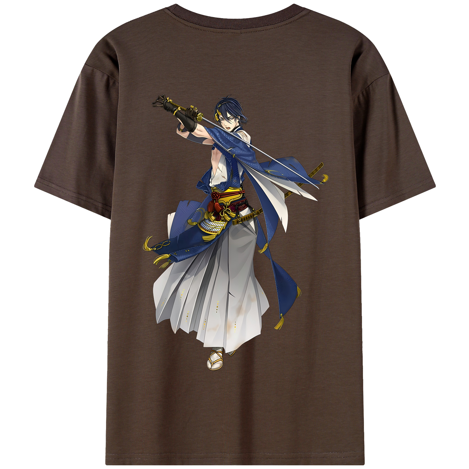 （画像用） 刀剣乱舞 Touken Ranbu 綿100％半袖Tシャツ（背面プリント）