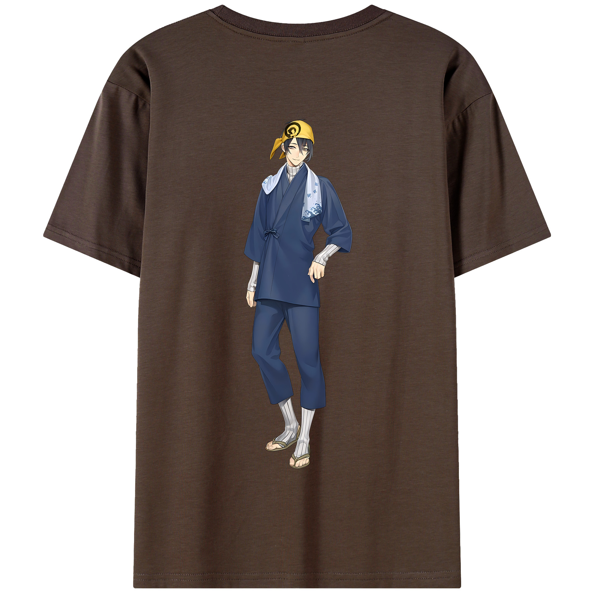 （画像用） 刀剣乱舞 Touken Ranbu 綿100％半袖Tシャツ（背面プリント）