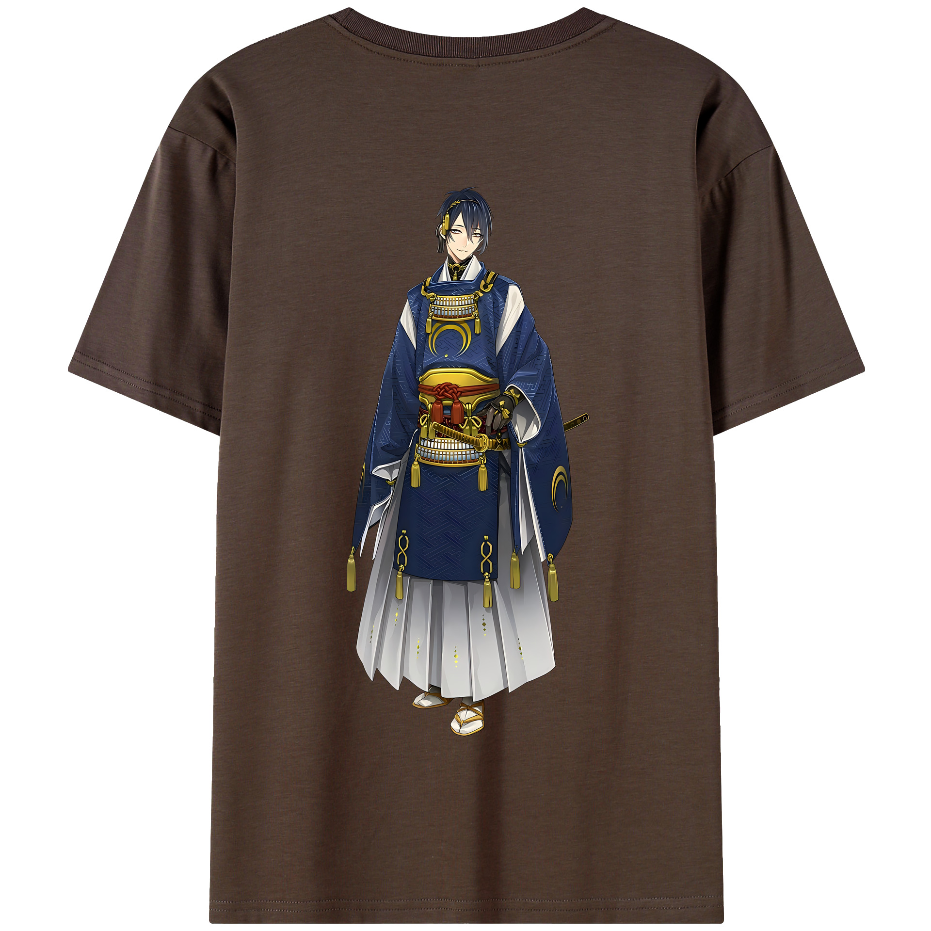 （画像用） 刀剣乱舞 Touken Ranbu 綿100％半袖Tシャツ（背面プリント）