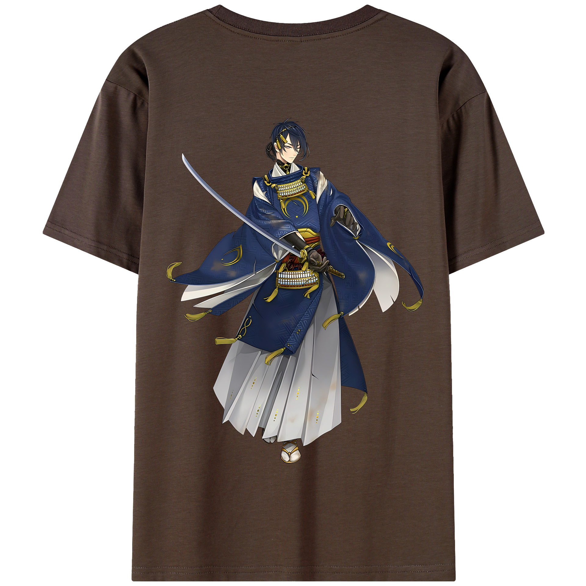 （画像用） 刀剣乱舞 Touken Ranbu 綿100％半袖Tシャツ（背面プリント）