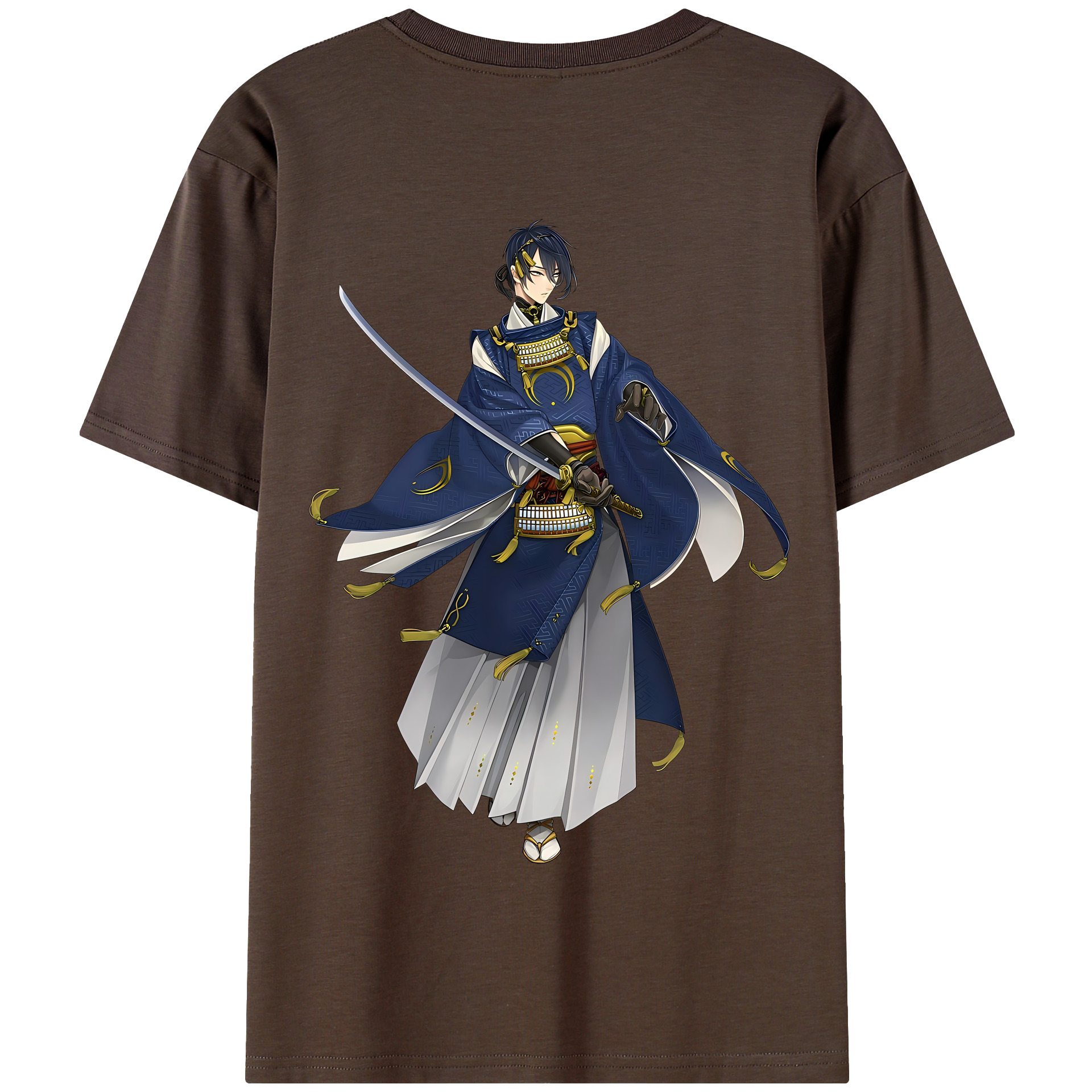 （画像用） 刀剣乱舞 Touken Ranbu 綿100％半袖Tシャツ（背面プリント）