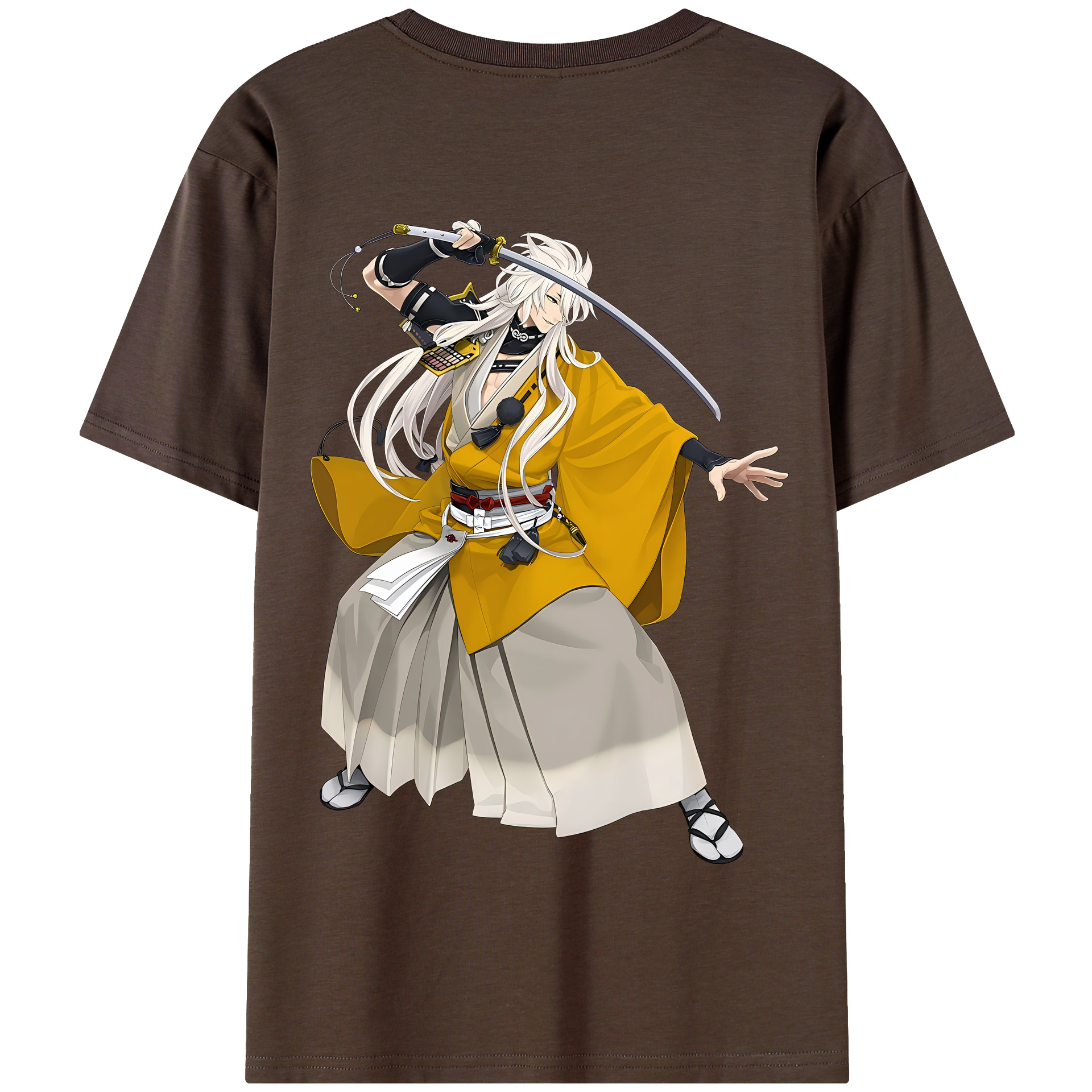（画像用） 刀剣乱舞 Touken Ranbu 綿100％半袖Tシャツ（背面プリント）