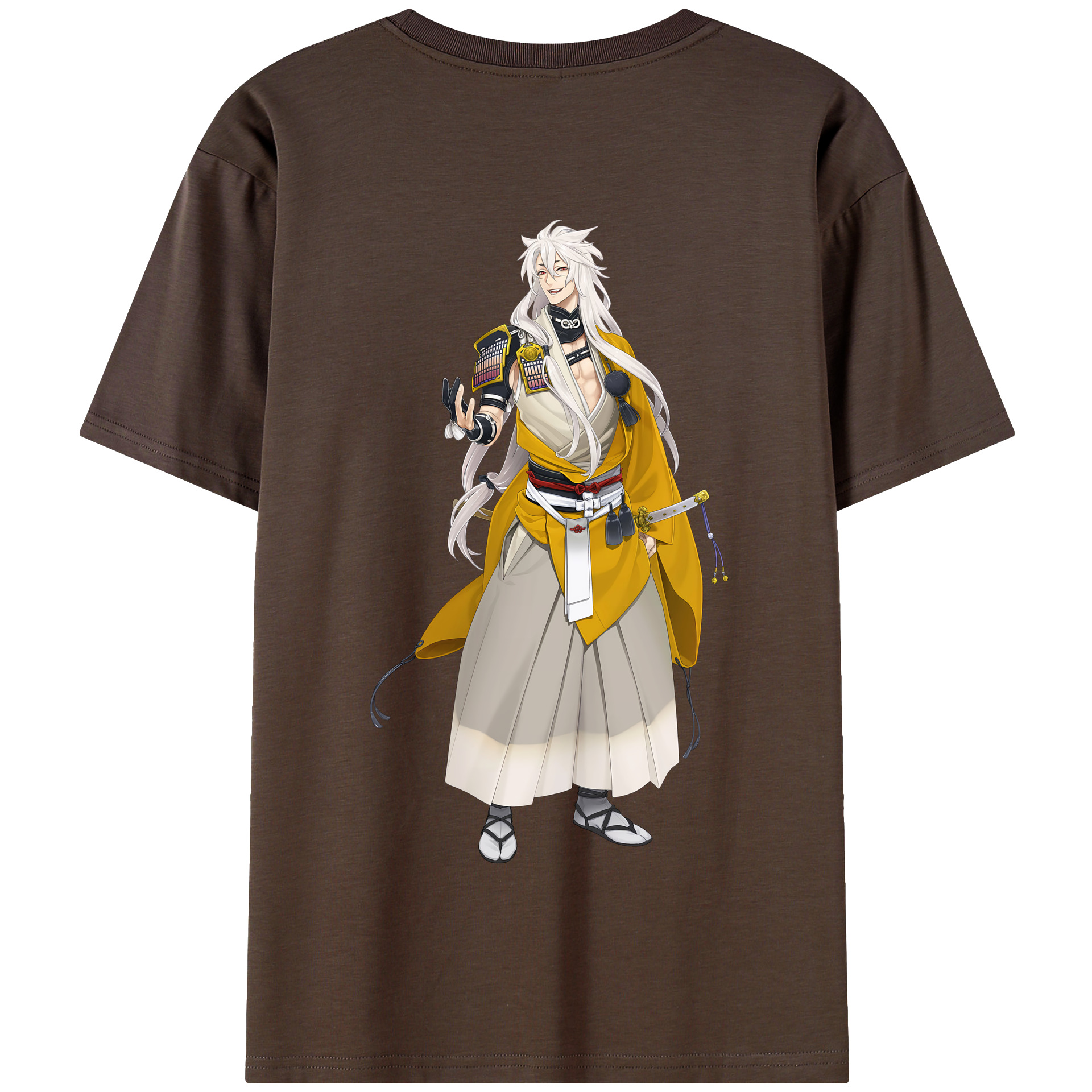 （画像用） 刀剣乱舞 Touken Ranbu 綿100％半袖Tシャツ（背面プリント）
