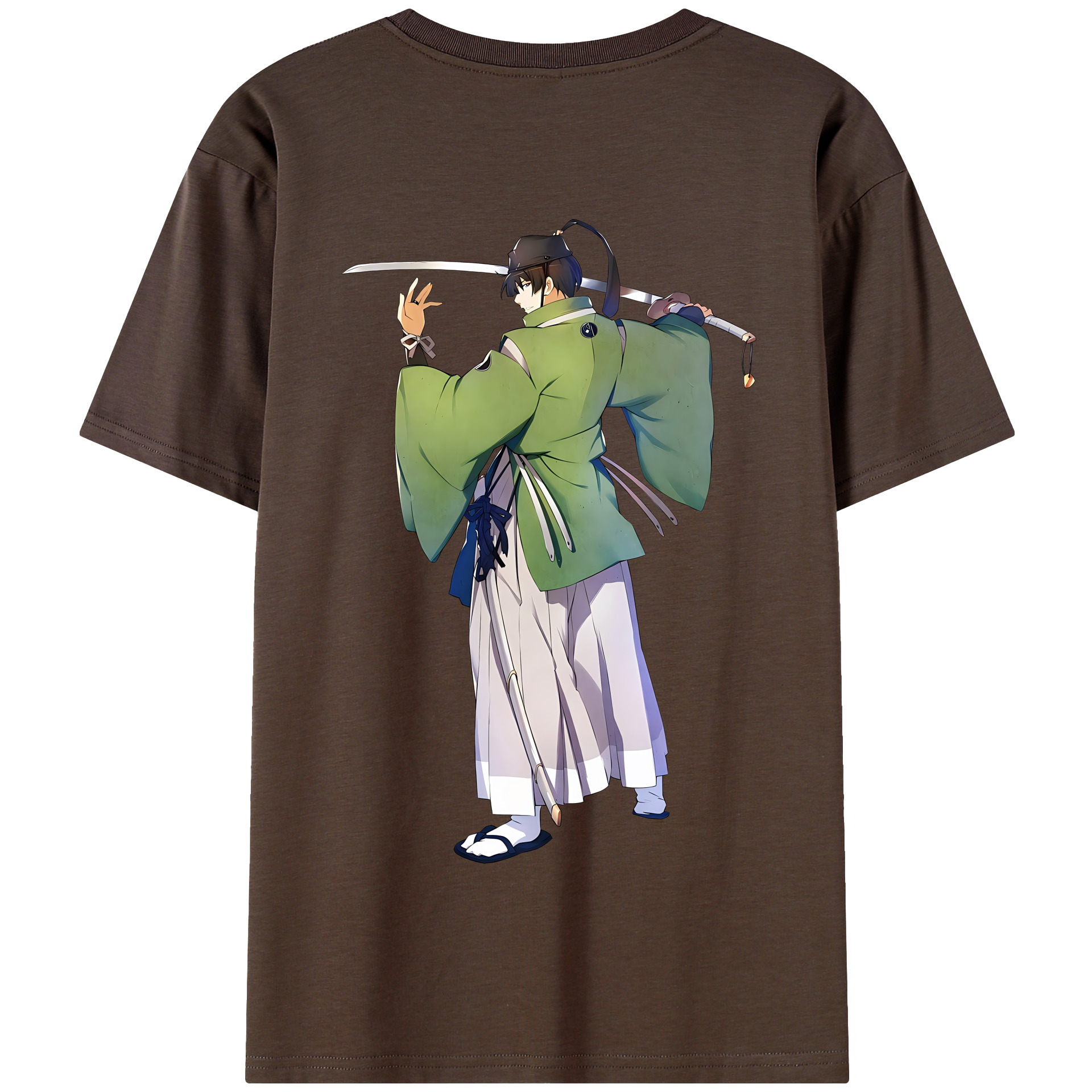（画像用） 刀剣乱舞 Touken Ranbu 綿100％半袖Tシャツ（背面プリント）