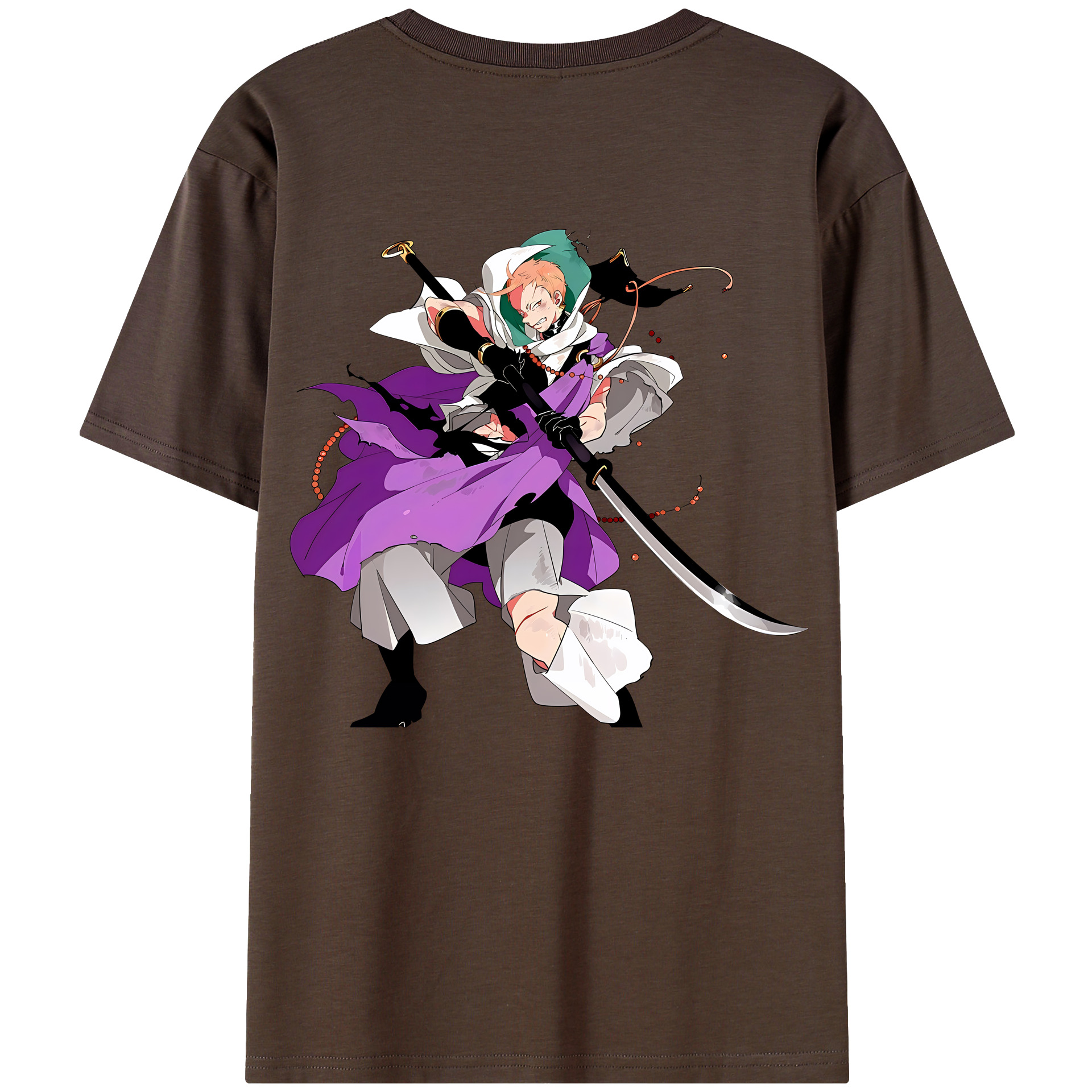 （画像用） 刀剣乱舞 Touken Ranbu 綿100％半袖Tシャツ（背面プリント）