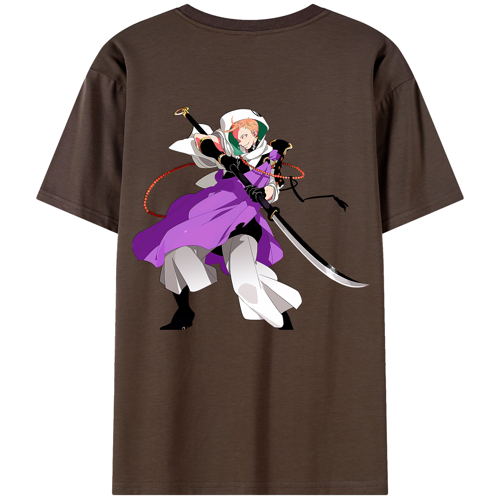 （画像用） 刀剣乱舞 Touken Ranbu 綿100％半袖Tシャツ（背面プリント）