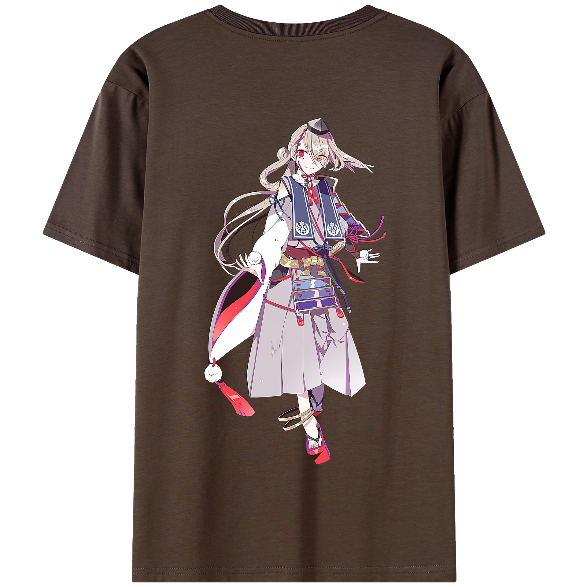 （画像用） 刀剣乱舞 Touken Ranbu 綿100％半袖Tシャツ（背面プリント）