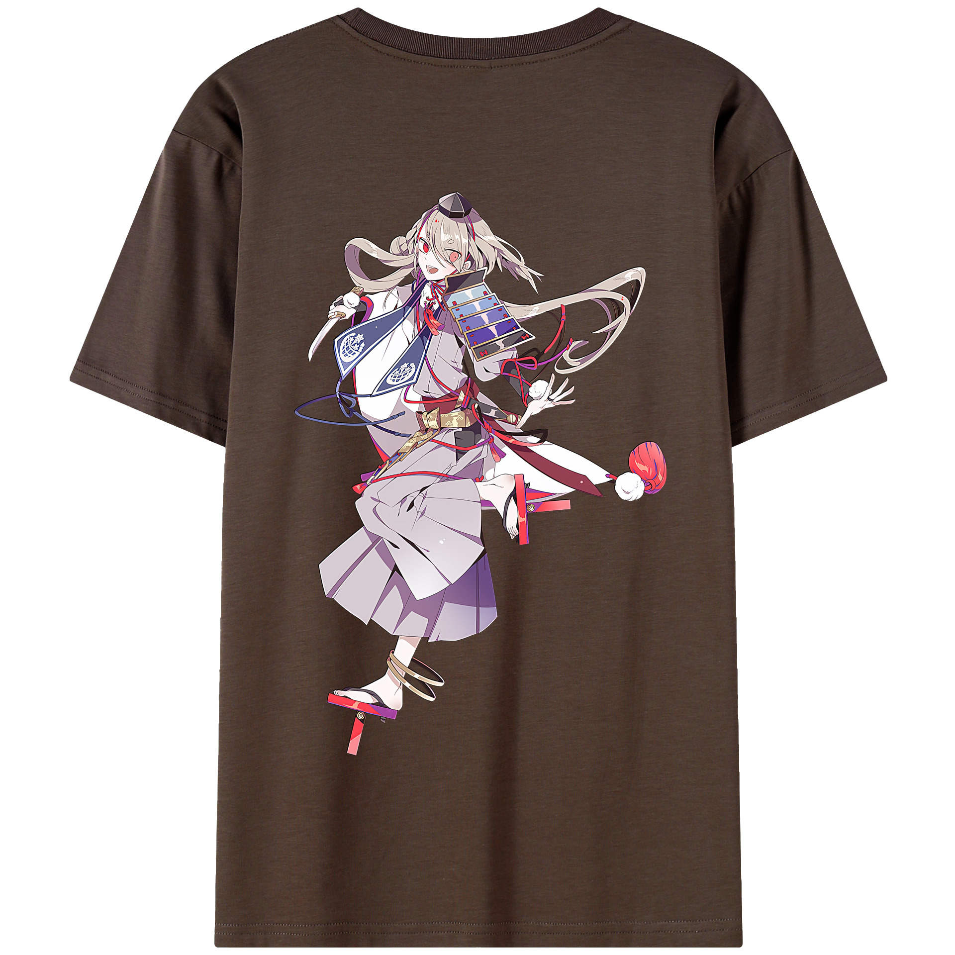 （画像用） 刀剣乱舞 Touken Ranbu 綿100％半袖Tシャツ（背面プリント）