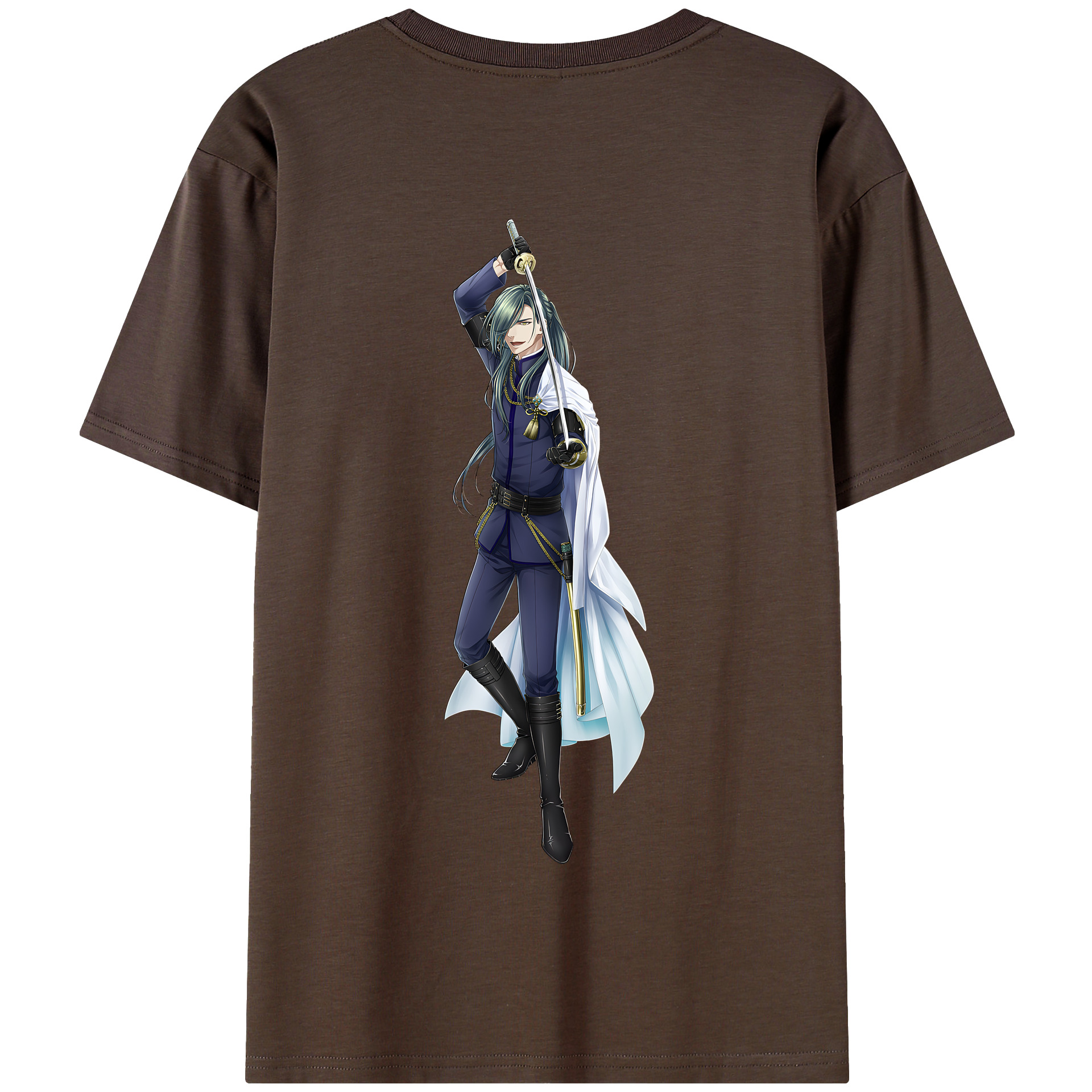 （画像用） 刀剣乱舞 Touken Ranbu 綿100％半袖Tシャツ（背面プリント）