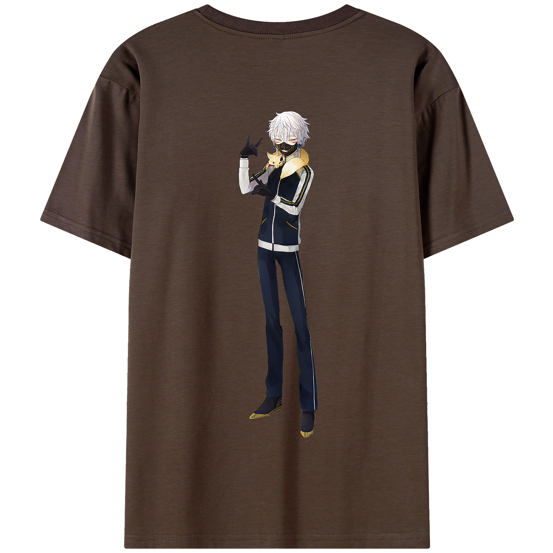 （画像用） 刀剣乱舞 Touken Ranbu 綿100％半袖Tシャツ（背面プリント）