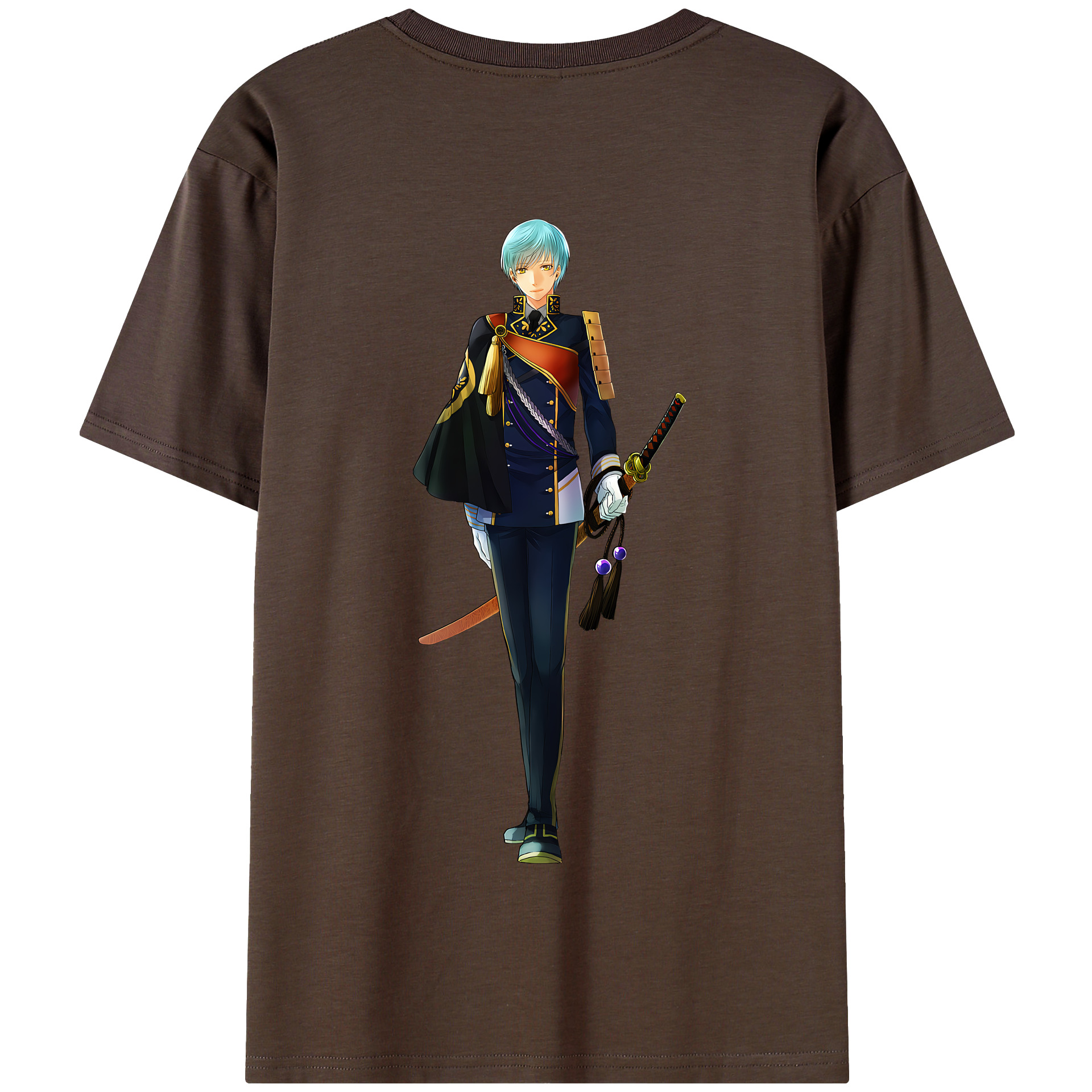 （画像用） 刀剣乱舞 Touken Ranbu 綿100％半袖Tシャツ（背面プリント）