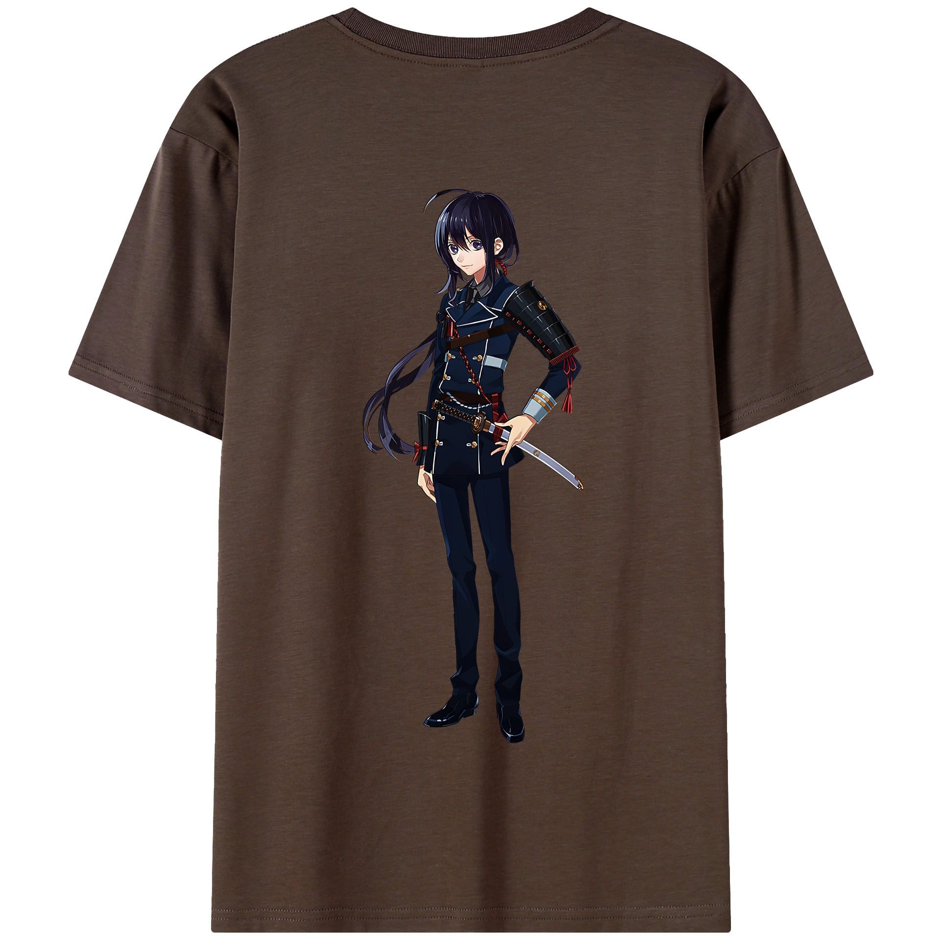 （画像用） 刀剣乱舞 Touken Ranbu 綿100％半袖Tシャツ（背面プリント）