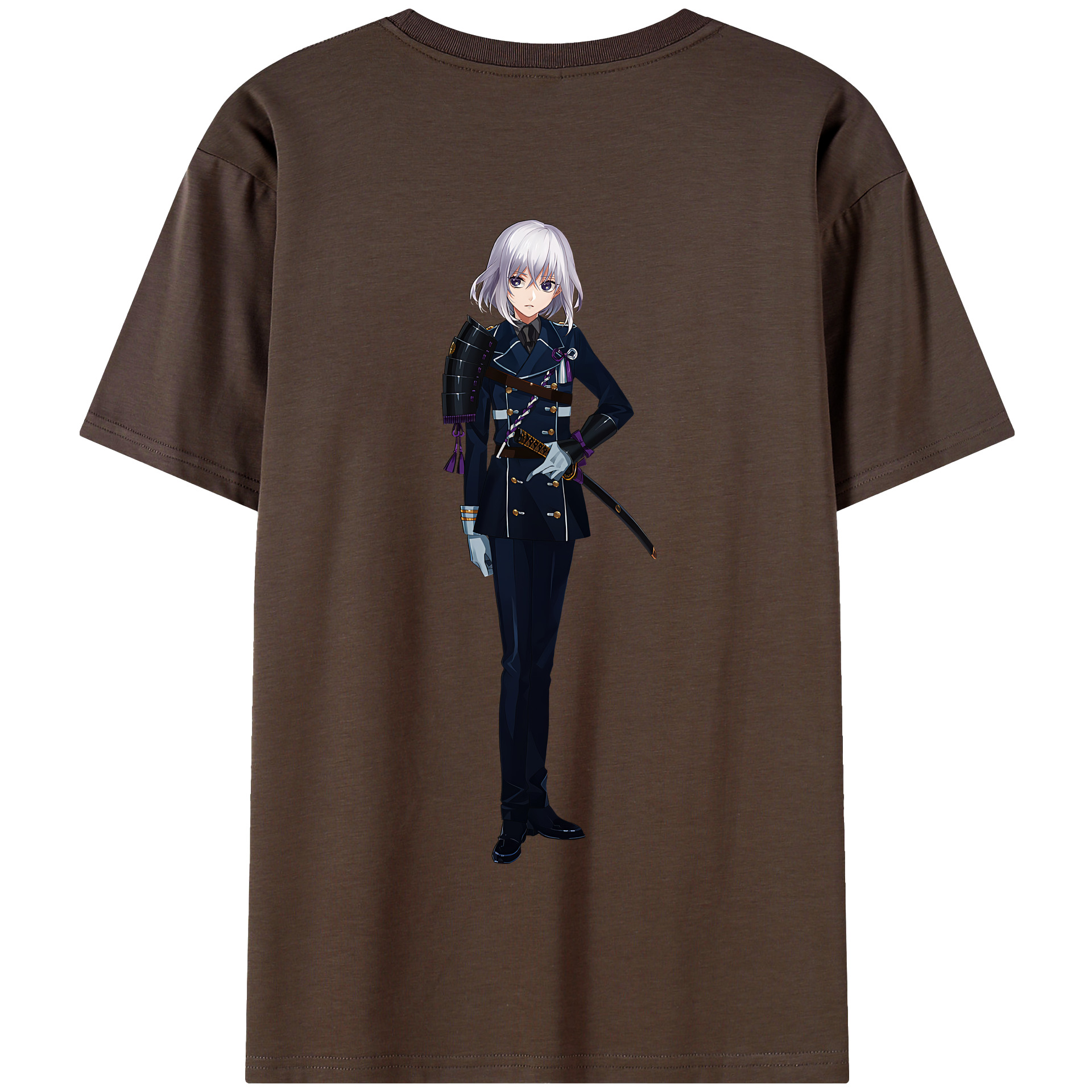 （画像用） 刀剣乱舞 Touken Ranbu 綿100％半袖Tシャツ（背面プリント）