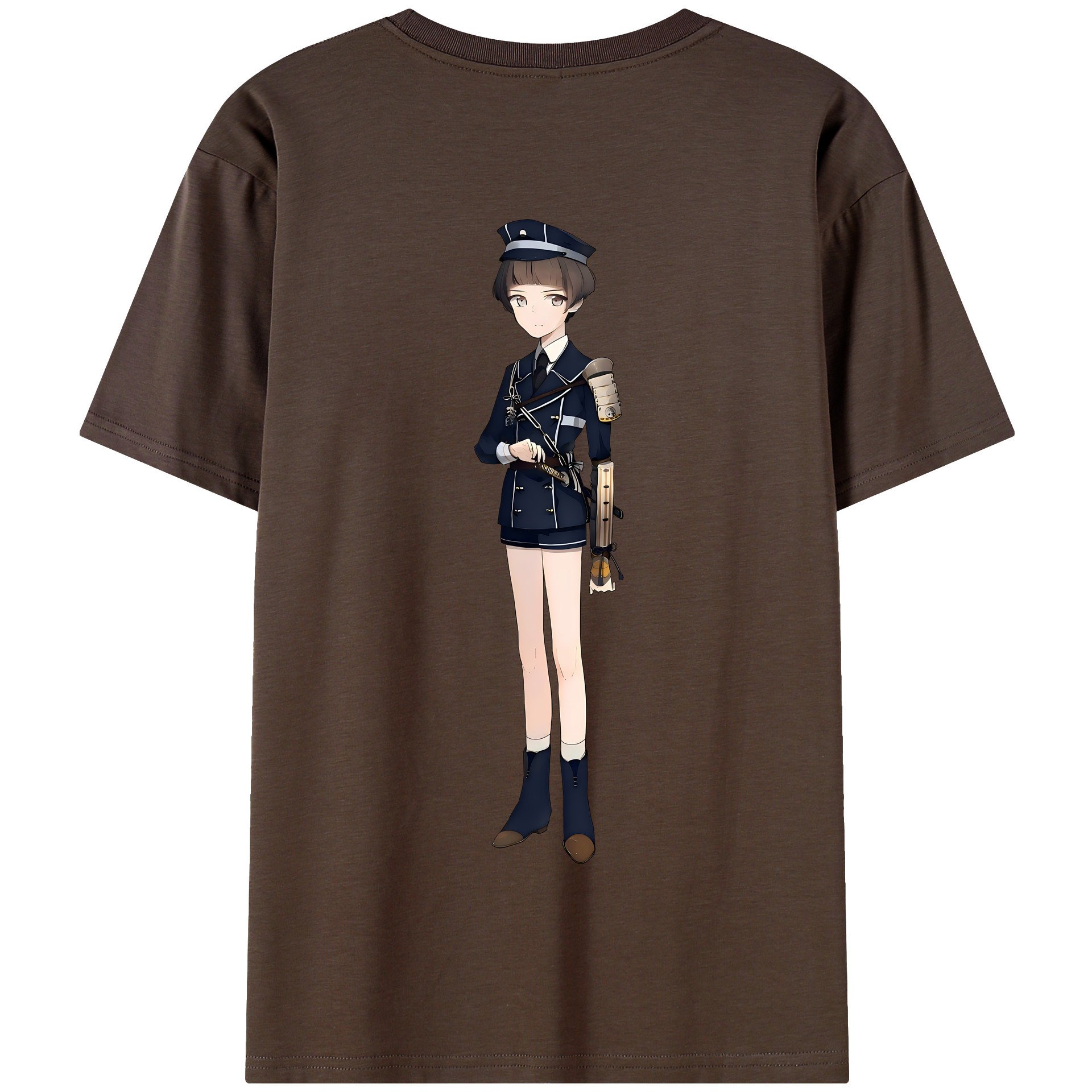 （画像用） 刀剣乱舞 Touken Ranbu 綿100％半袖Tシャツ（背面プリント）