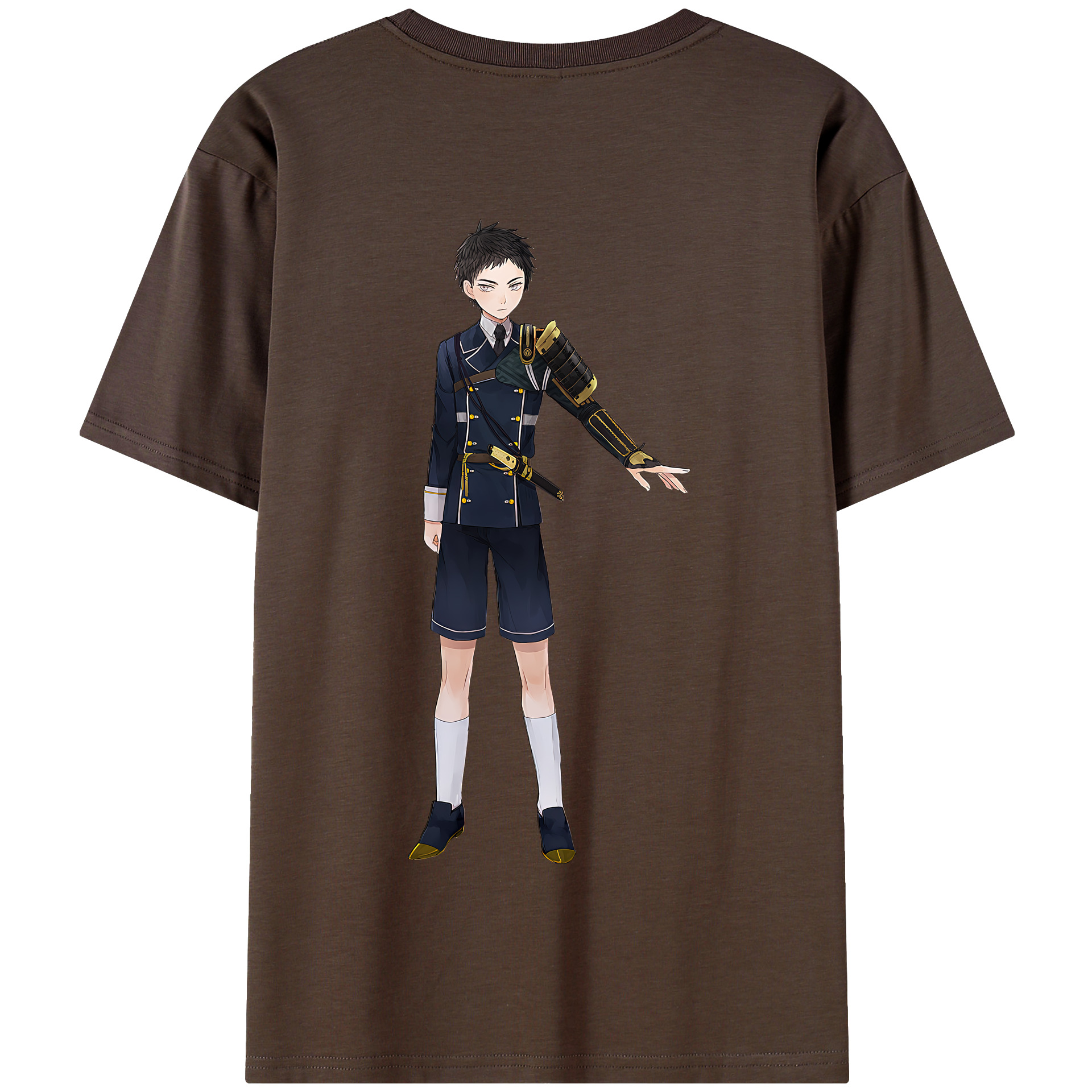 （画像用） 刀剣乱舞 Touken Ranbu 綿100％半袖Tシャツ（背面プリント）