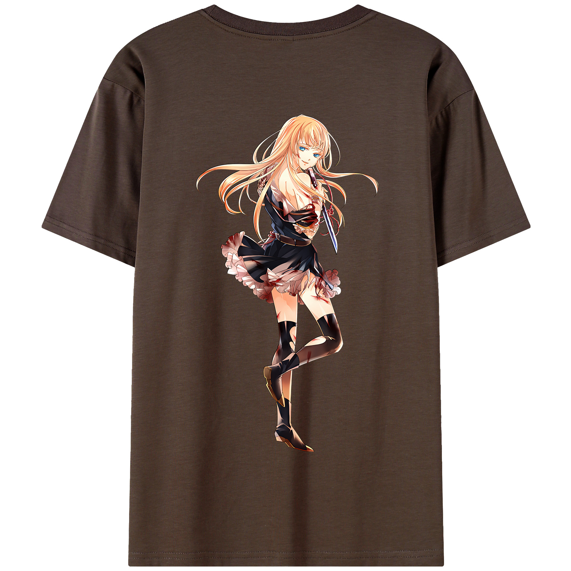 （画像用） 刀剣乱舞 Touken Ranbu 綿100％半袖Tシャツ（背面プリント）
