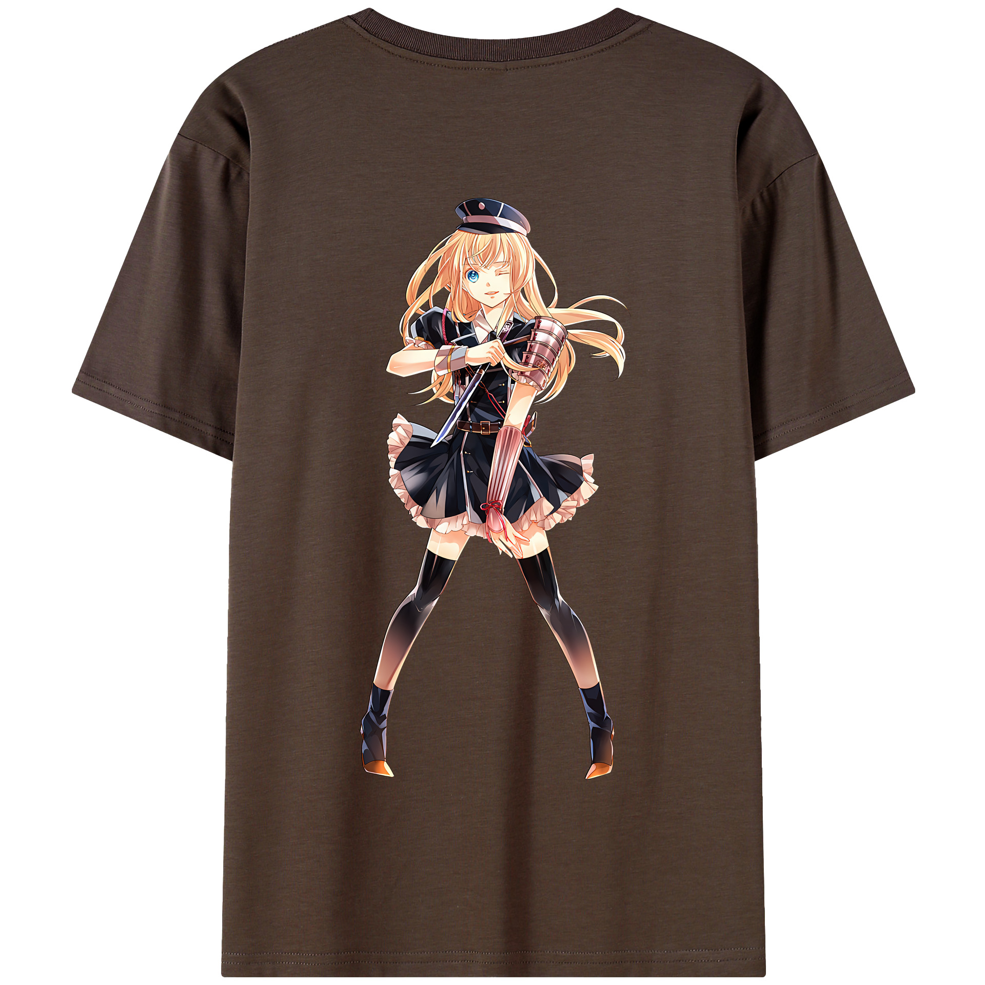 （画像用） 刀剣乱舞 Touken Ranbu 綿100％半袖Tシャツ（背面プリント）