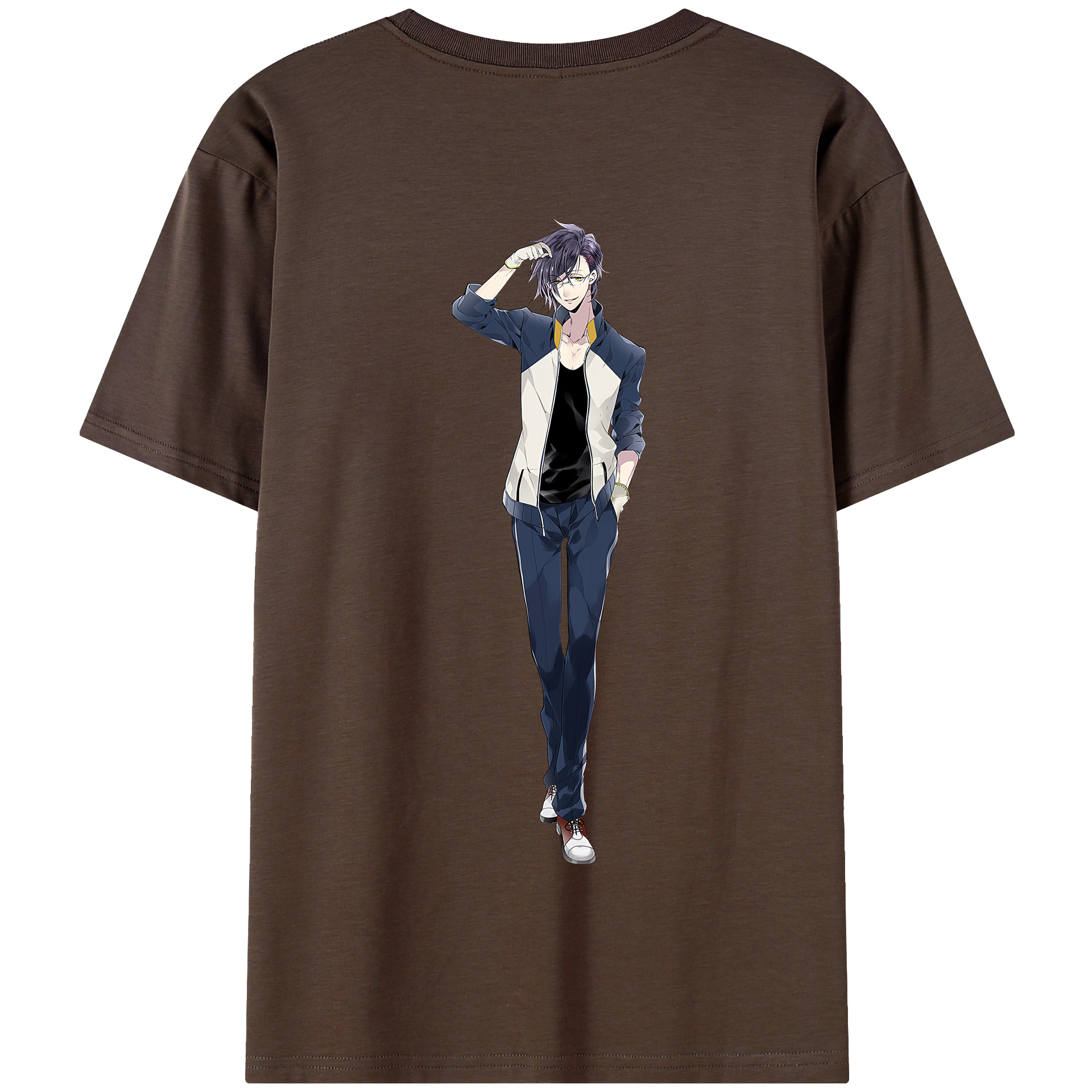 （画像用） 刀剣乱舞 Touken Ranbu 綿100％半袖Tシャツ（背面プリント）