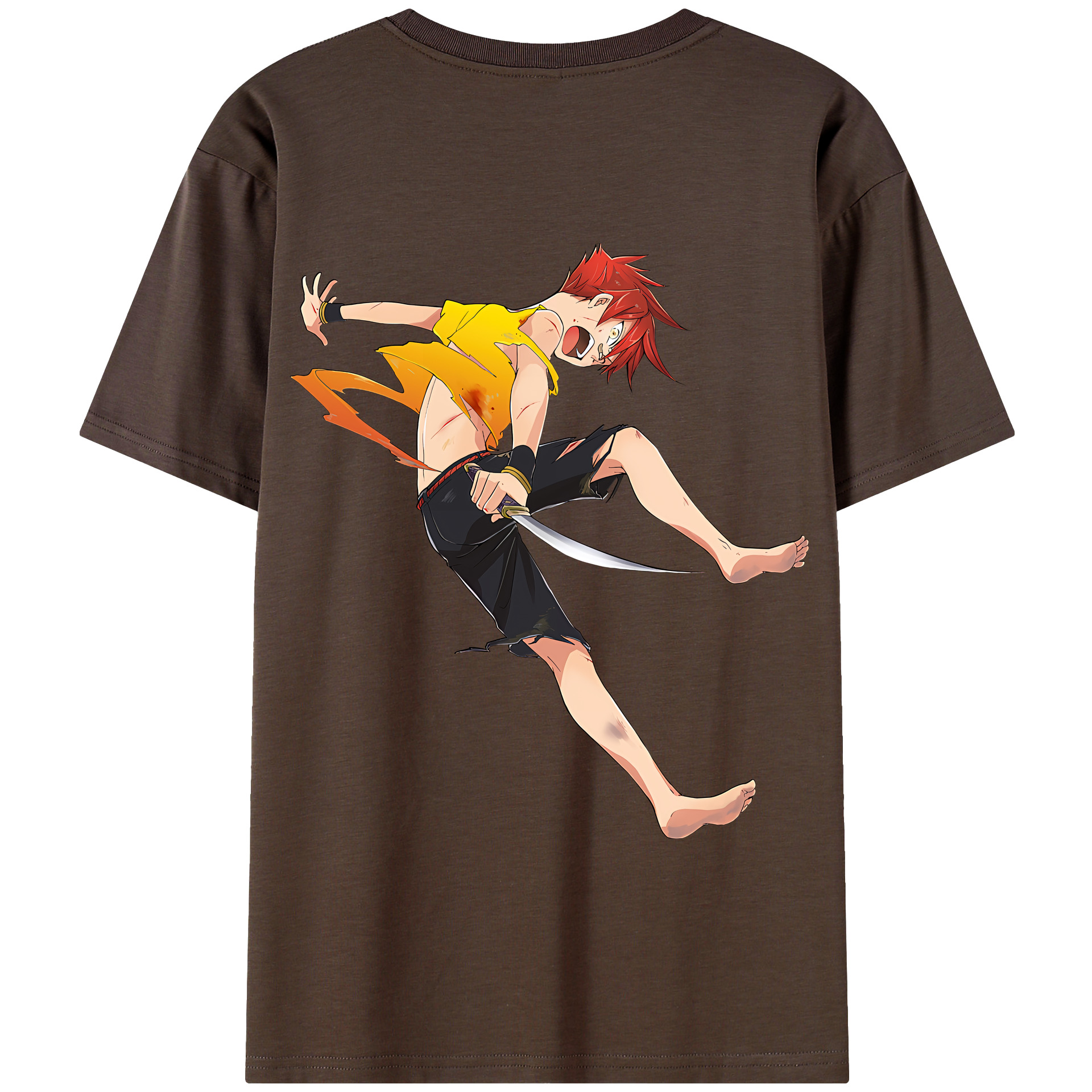 （画像用） 刀剣乱舞 Touken Ranbu 綿100％半袖Tシャツ（背面プリント）