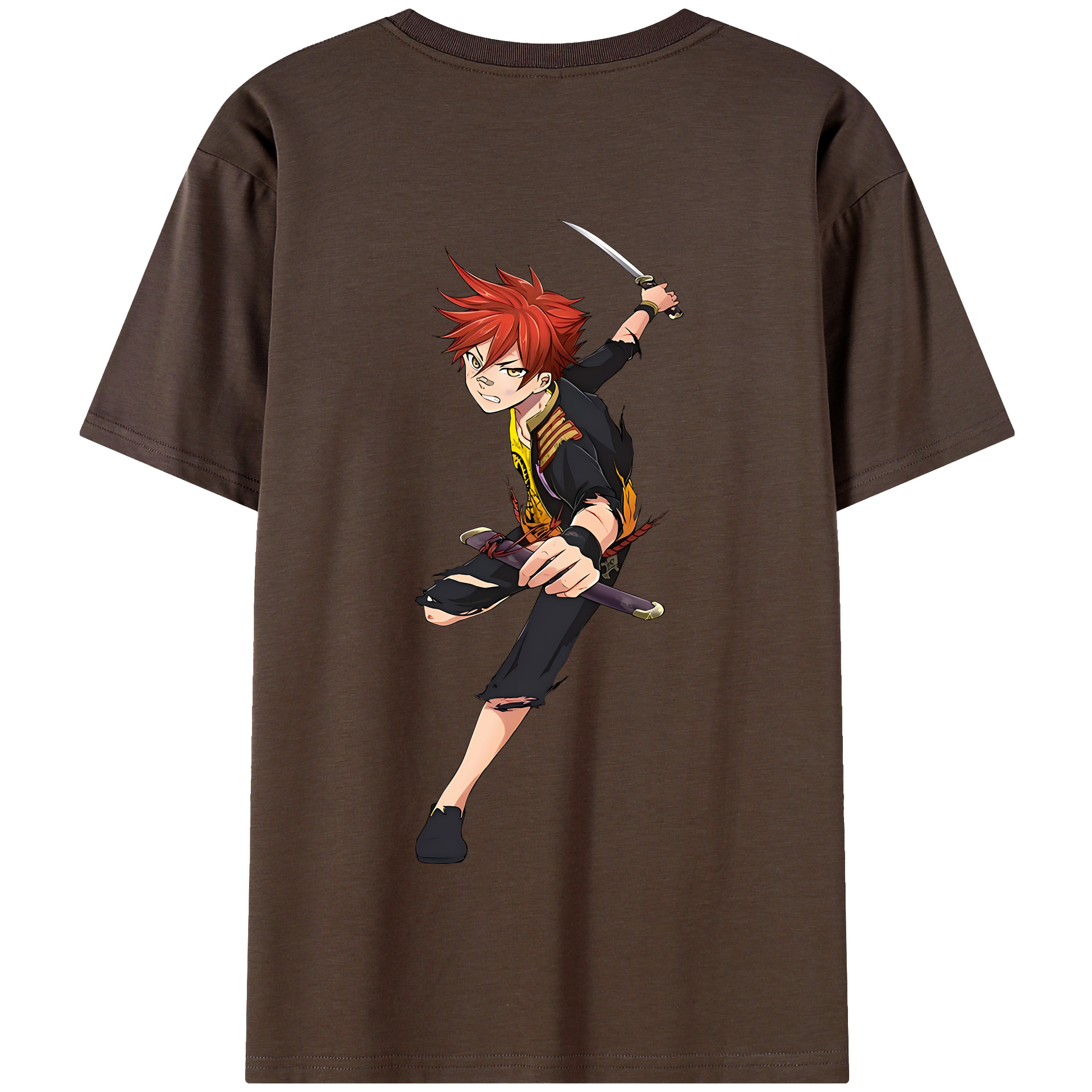 （画像用） 刀剣乱舞 Touken Ranbu 綿100％半袖Tシャツ（背面プリント）