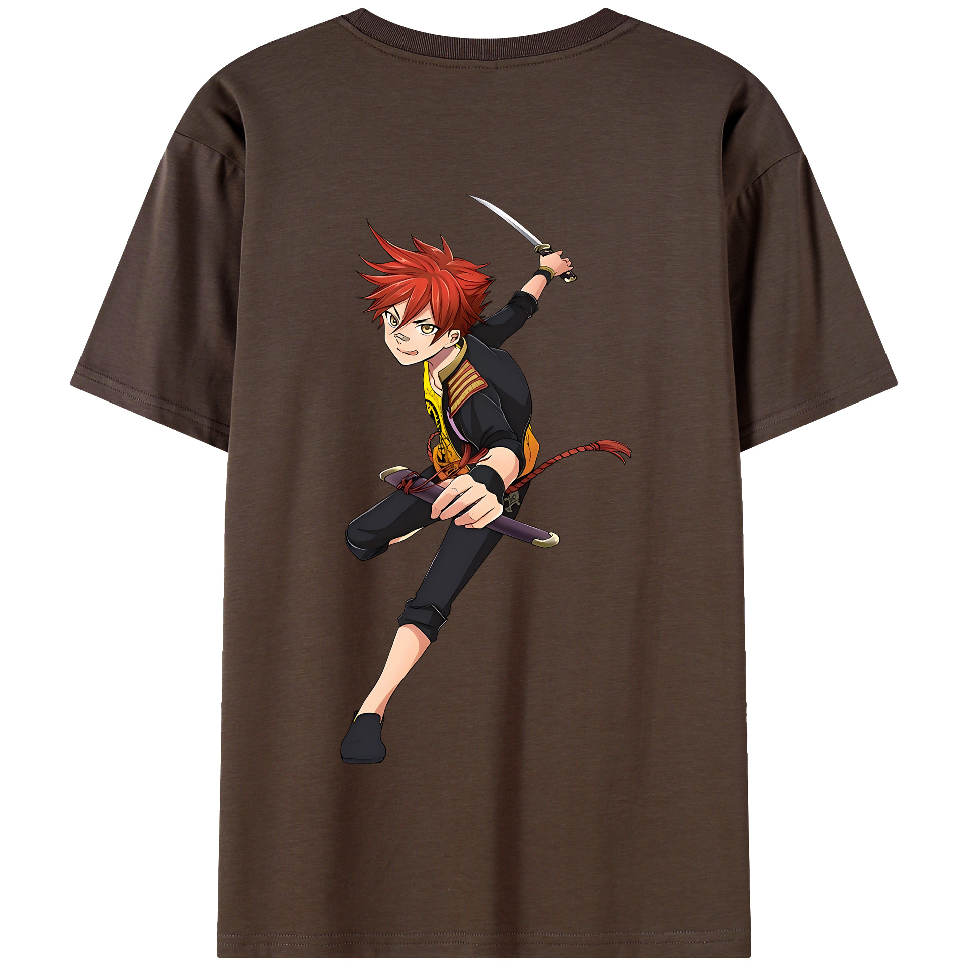 （画像用） 刀剣乱舞 Touken Ranbu 綿100％半袖Tシャツ（背面プリント）
