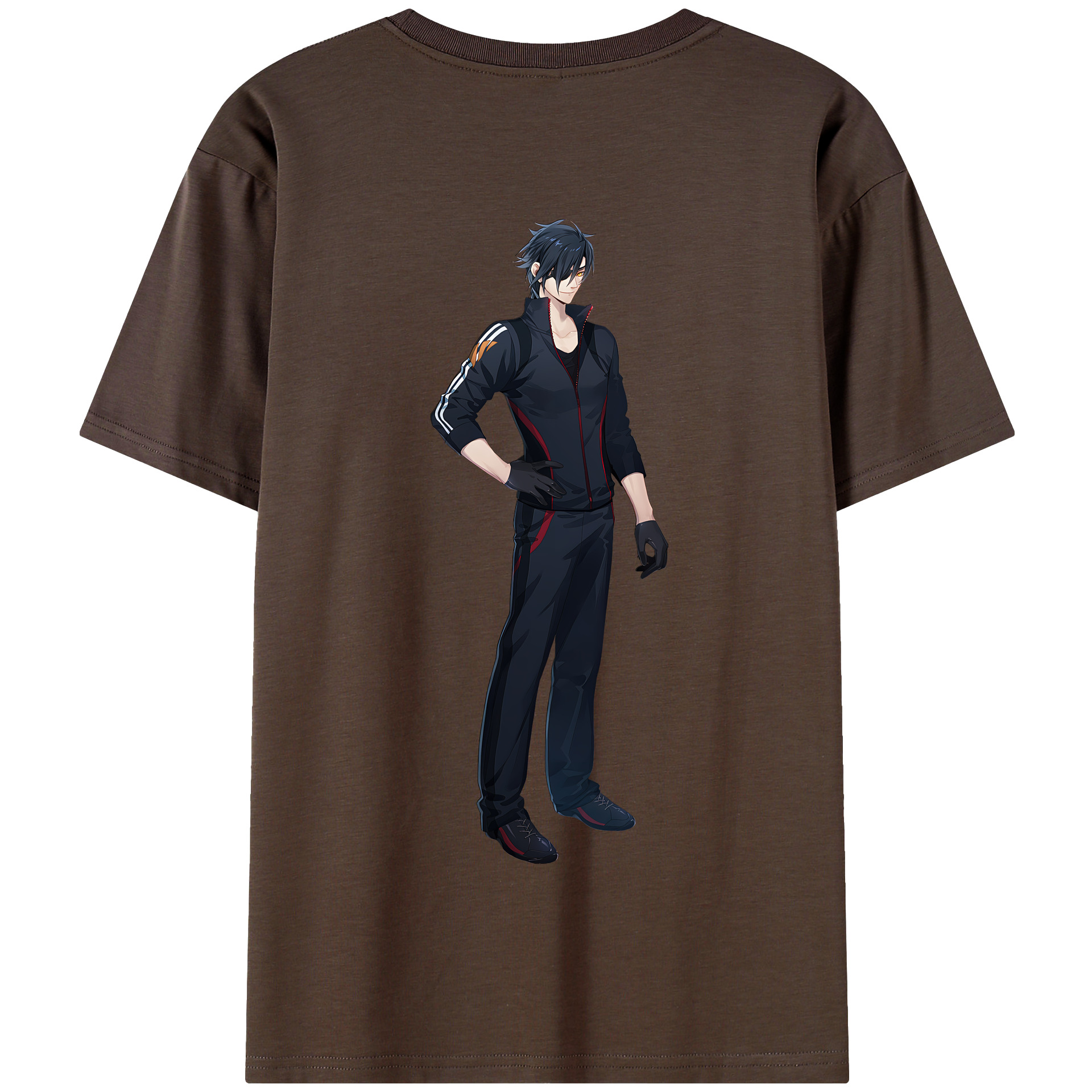 （画像用） 刀剣乱舞 Touken Ranbu 綿100％半袖Tシャツ（背面プリント）