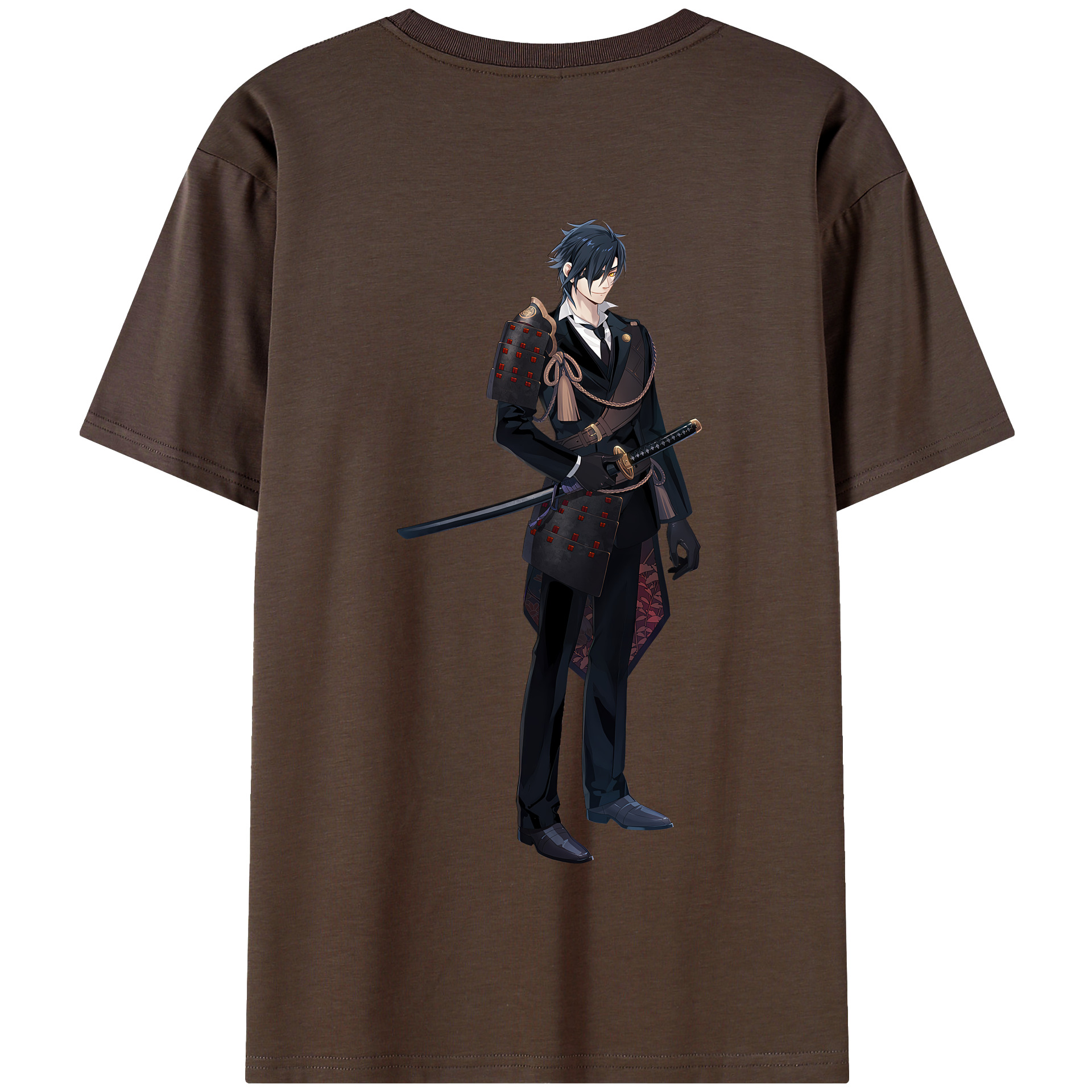 （画像用） 刀剣乱舞 Touken Ranbu 綿100％半袖Tシャツ（背面プリント）