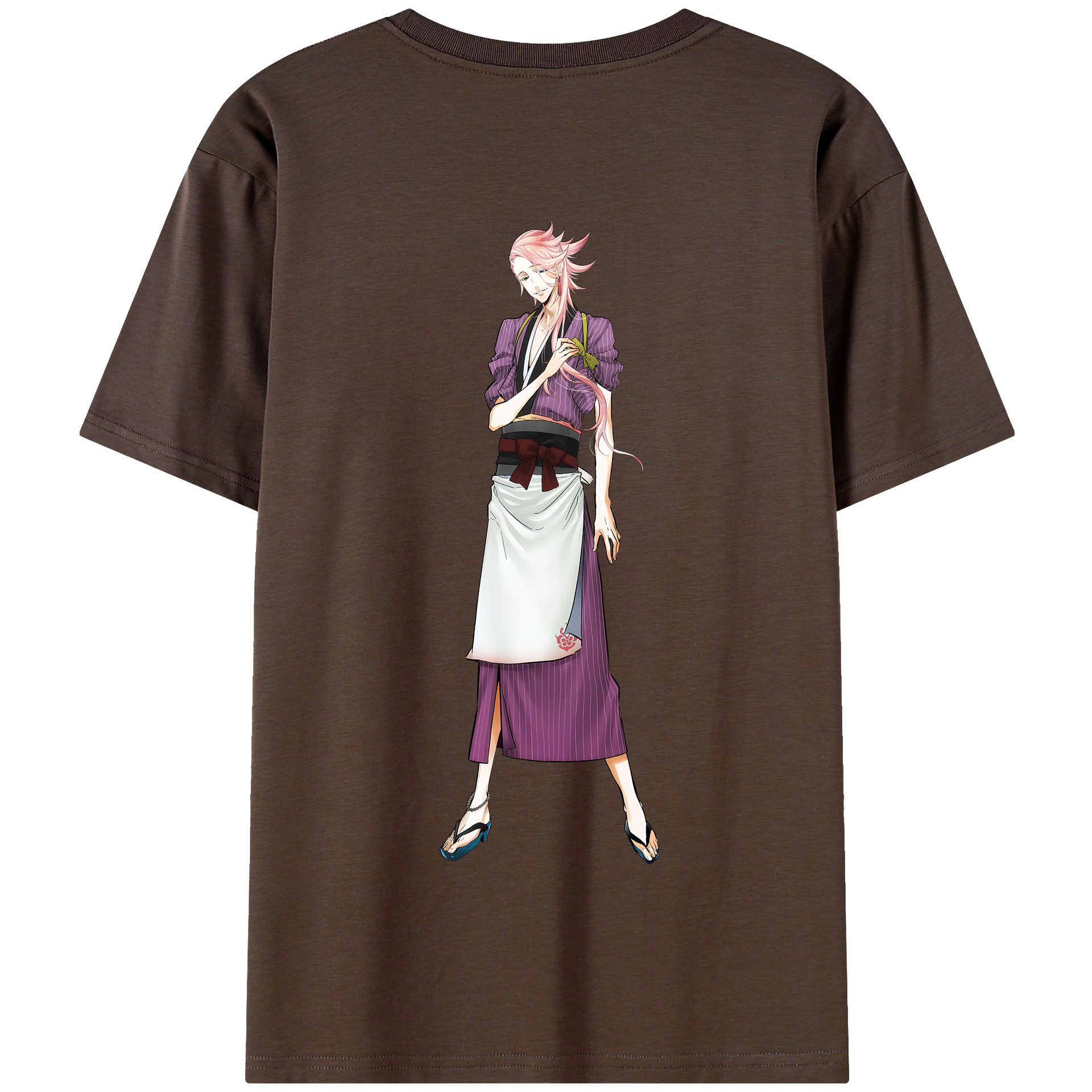 （画像用） 刀剣乱舞 Touken Ranbu 綿100％半袖Tシャツ（背面プリント）