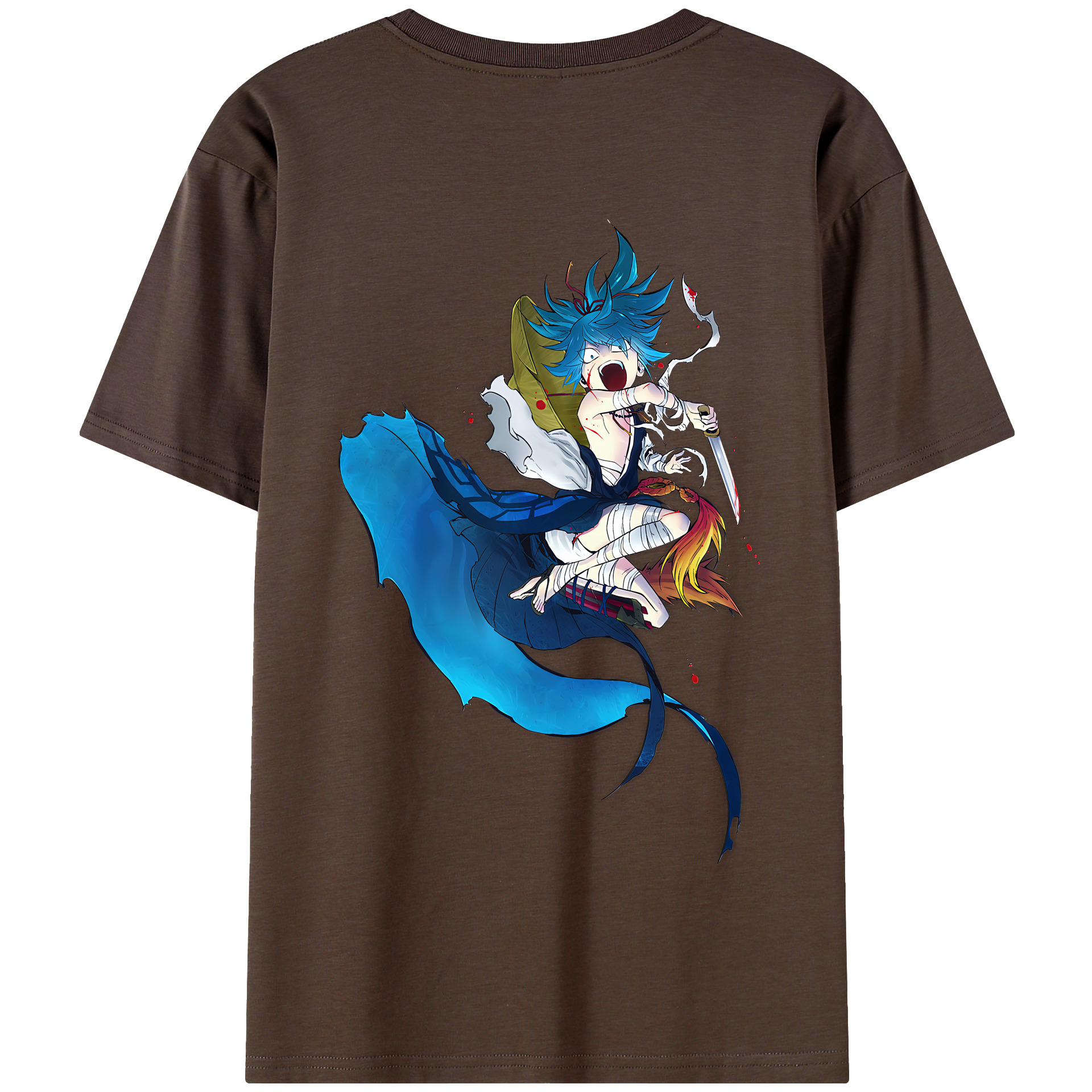 （画像用） 刀剣乱舞 Touken Ranbu 綿100％半袖Tシャツ（背面プリント）