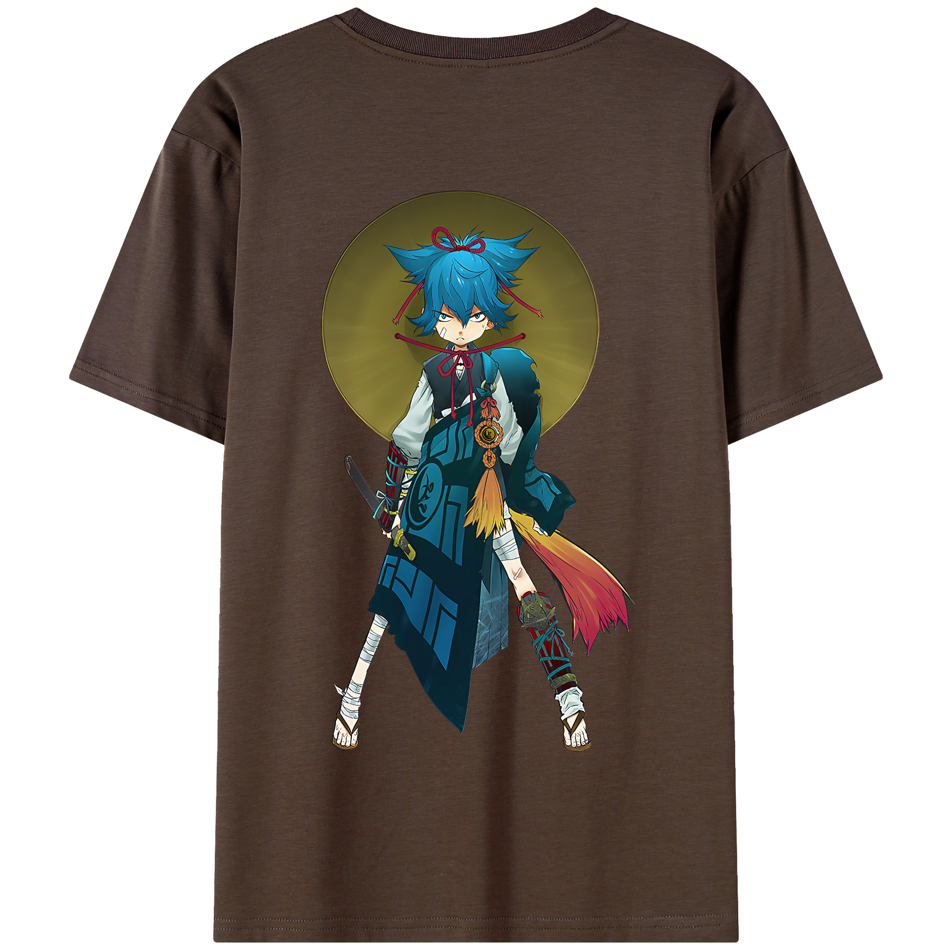 （画像用） 刀剣乱舞 Touken Ranbu 綿100％半袖Tシャツ（背面プリント）